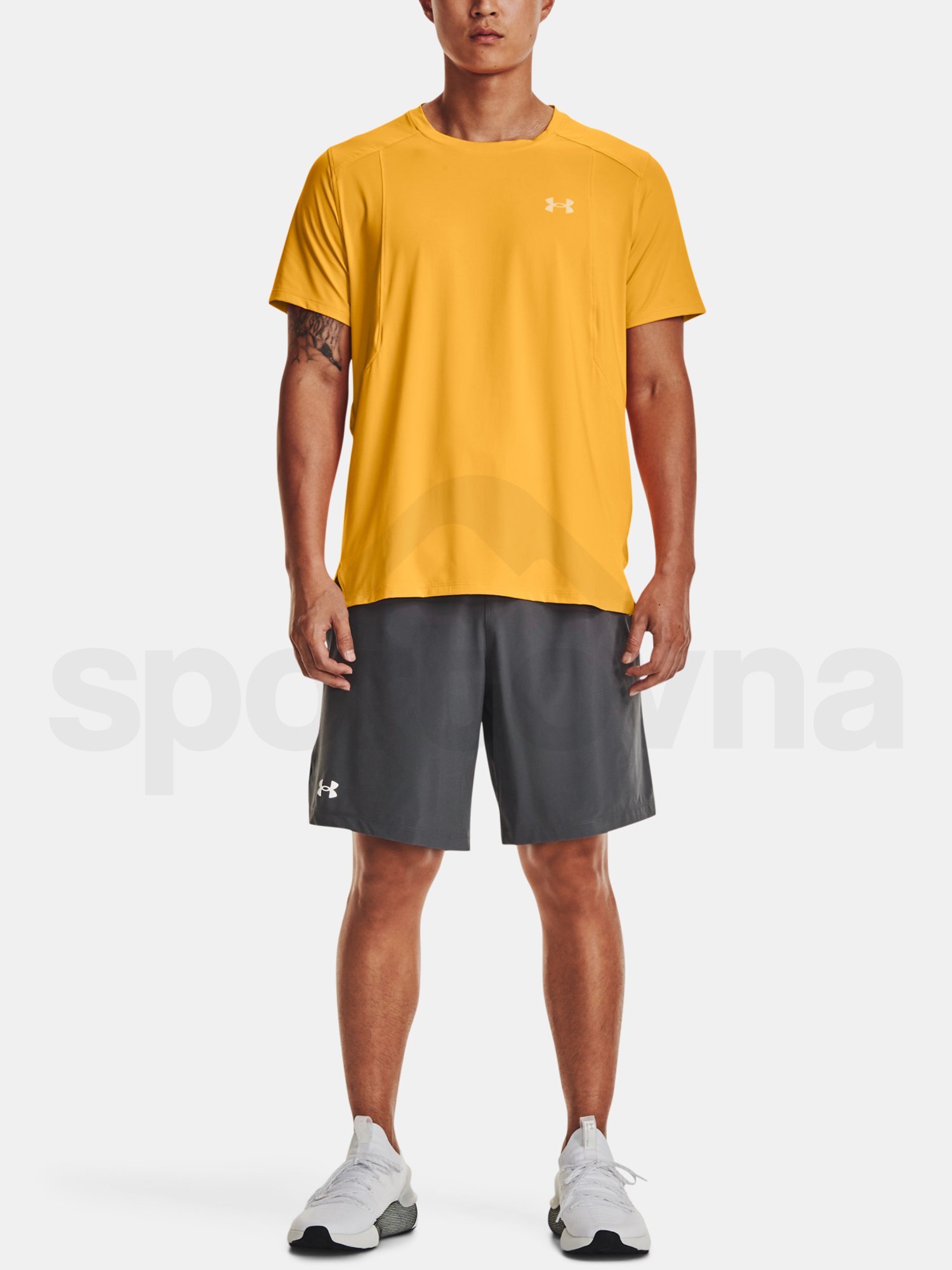 Tričko Under Armour UA Iso-Chill Laser Tee - žltá