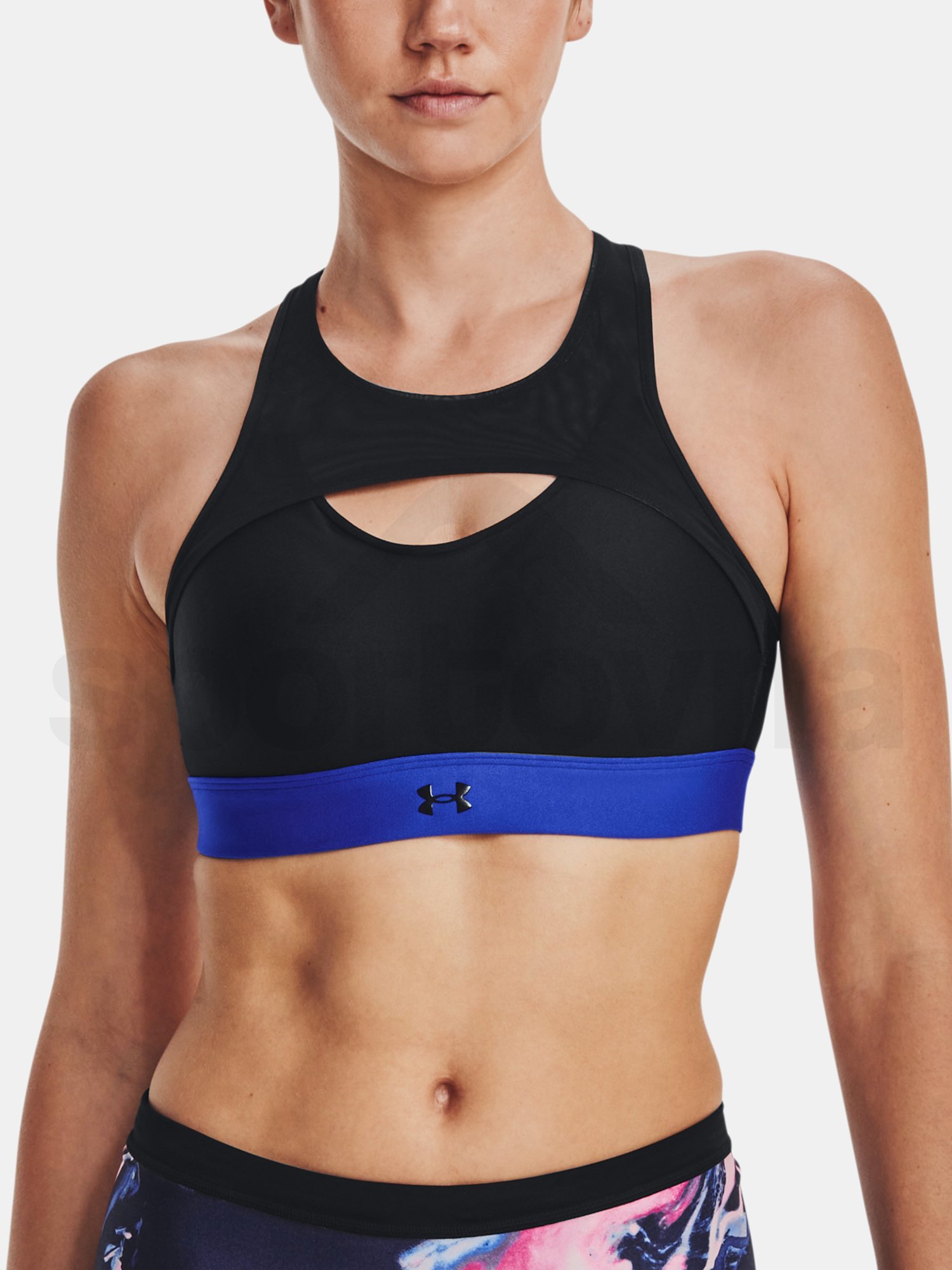 Podprsenka Under Armour UA Infinity High Harness Bra-BLK