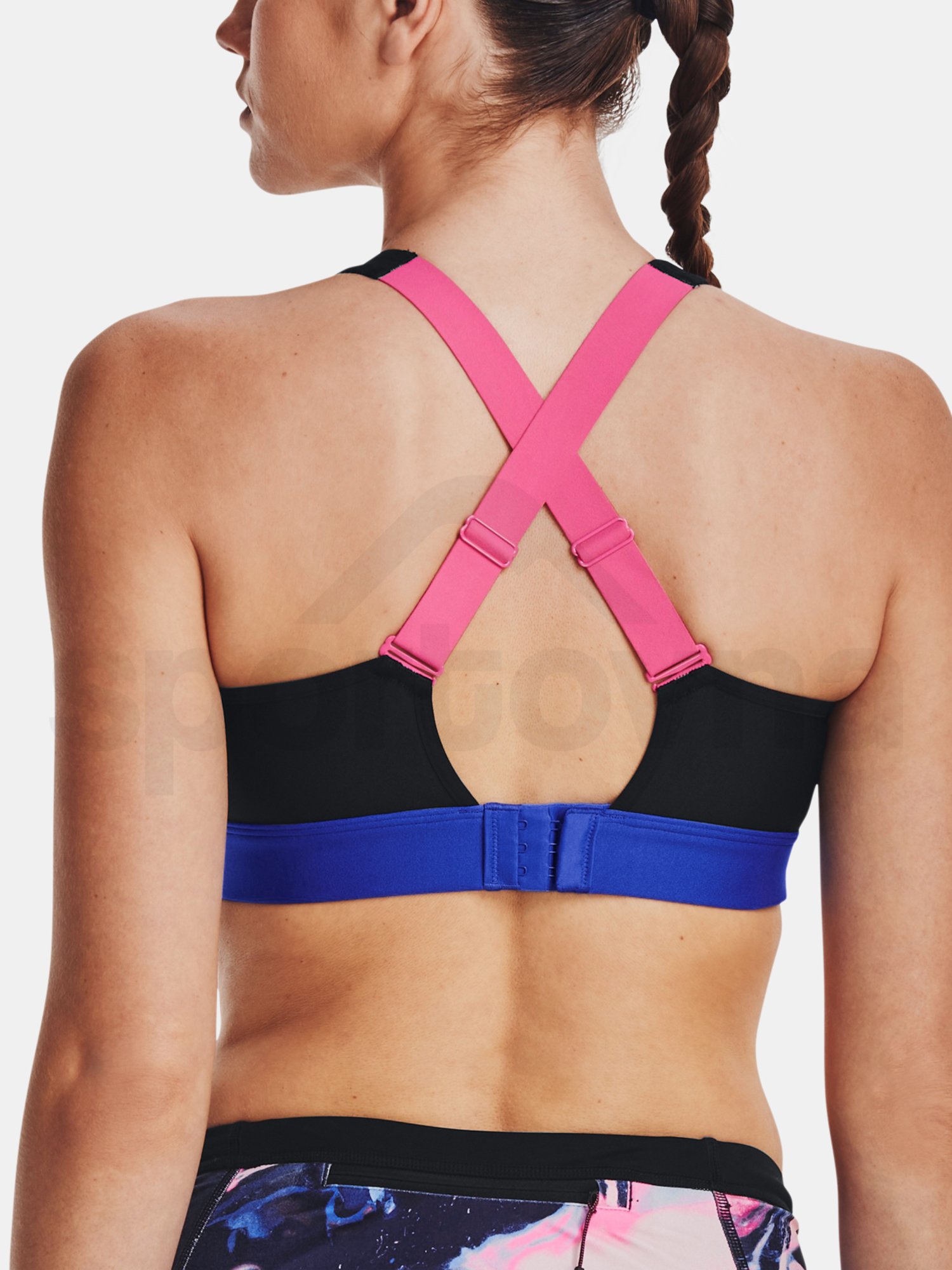 Podprsenka Under Armour UA Infinity High Harness Bra-BLK