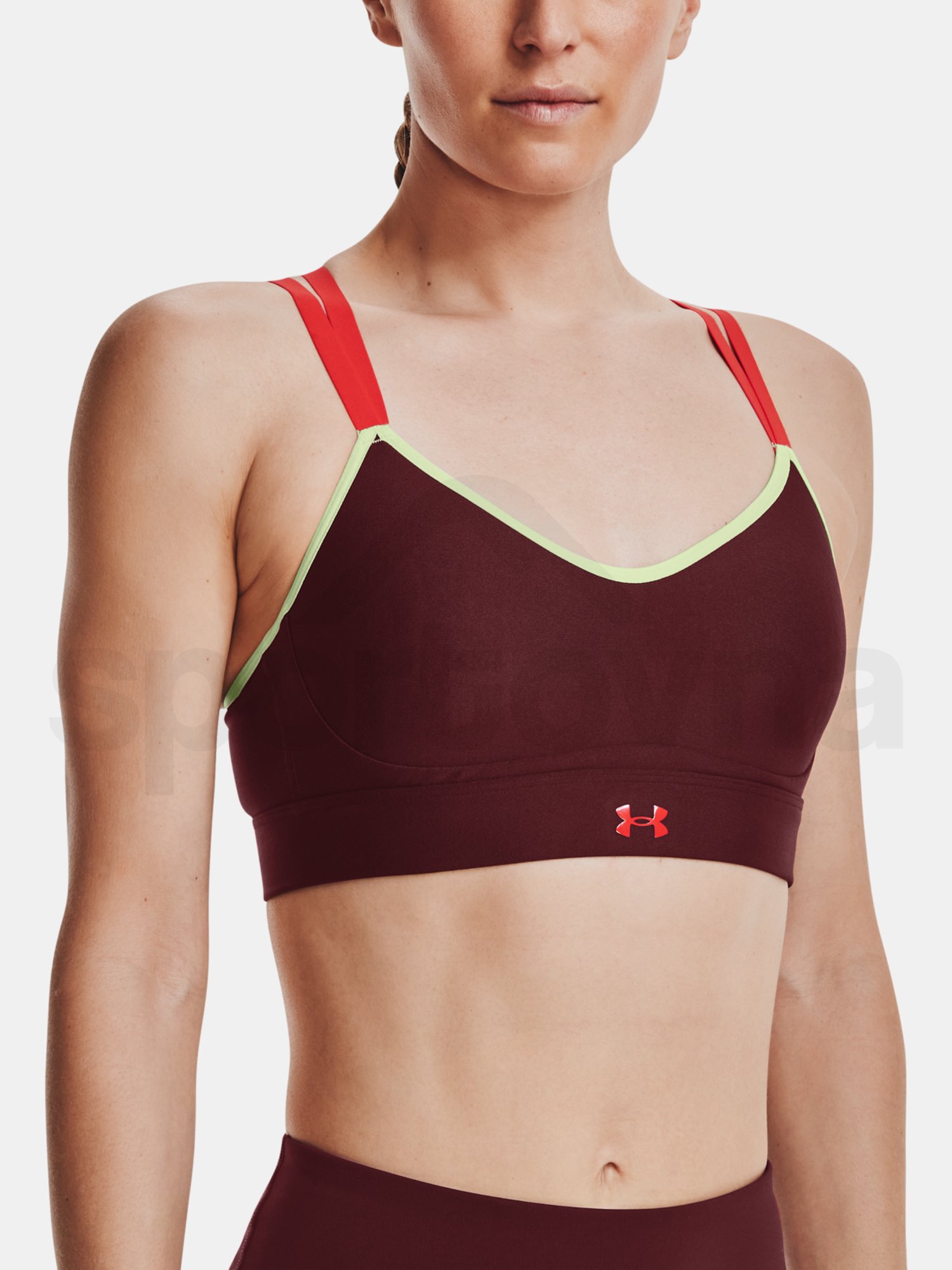 Podprsenka Under Armour UA Infinity Low Strappy-RED