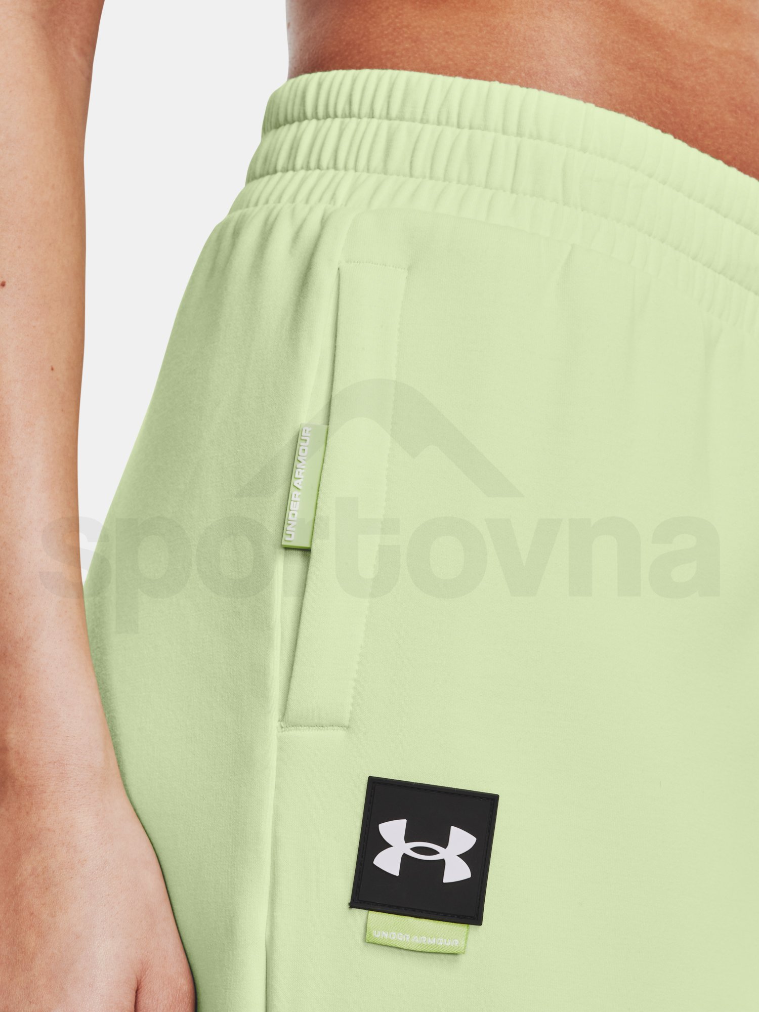 Sportovní kalhoty Under Armour Summit Knit Pant-GRN