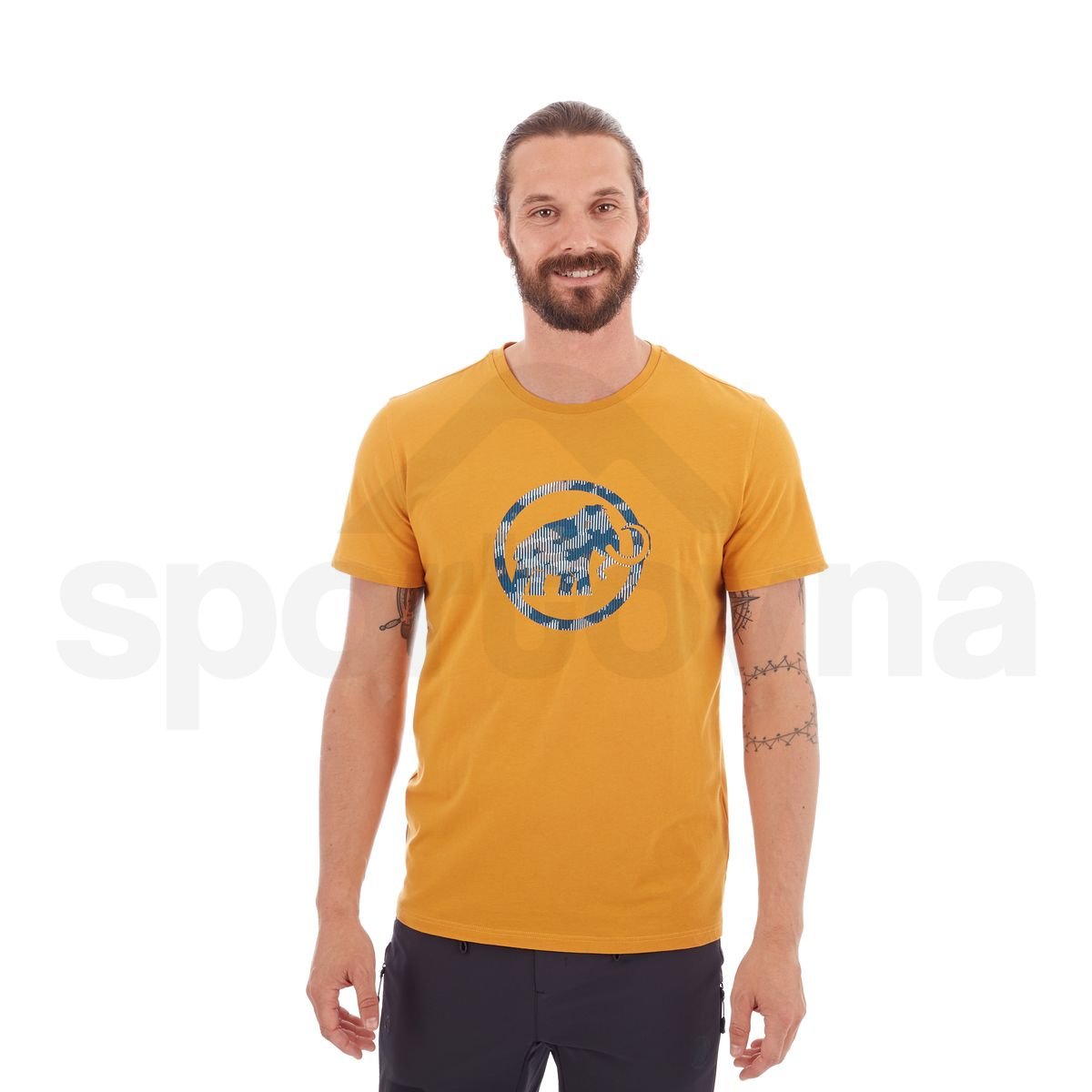 Tričko Mammut Logo T-Shirt - žlutá