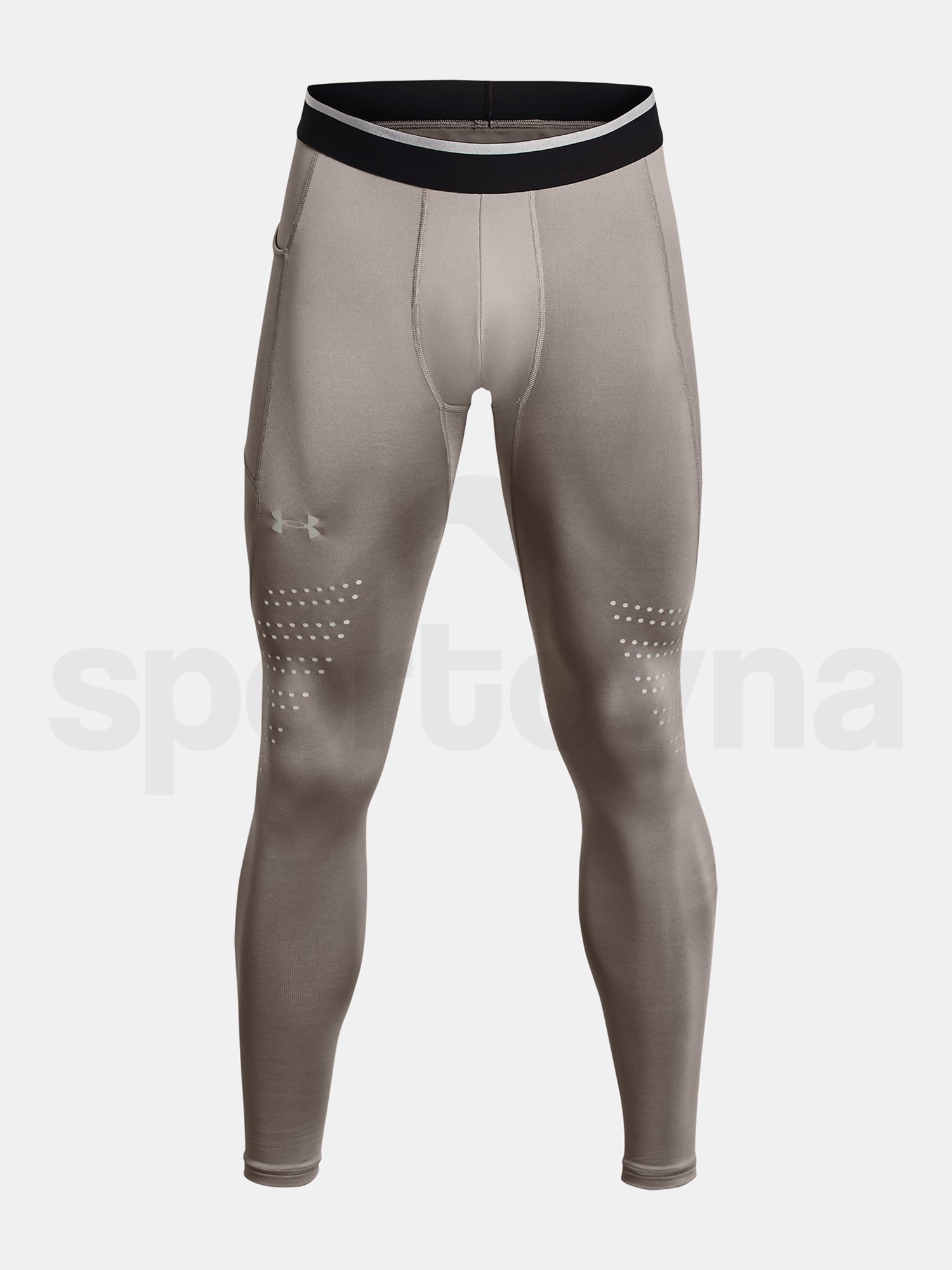 Legíny Under Armour UA CG Armour Novelty Legging - sivá