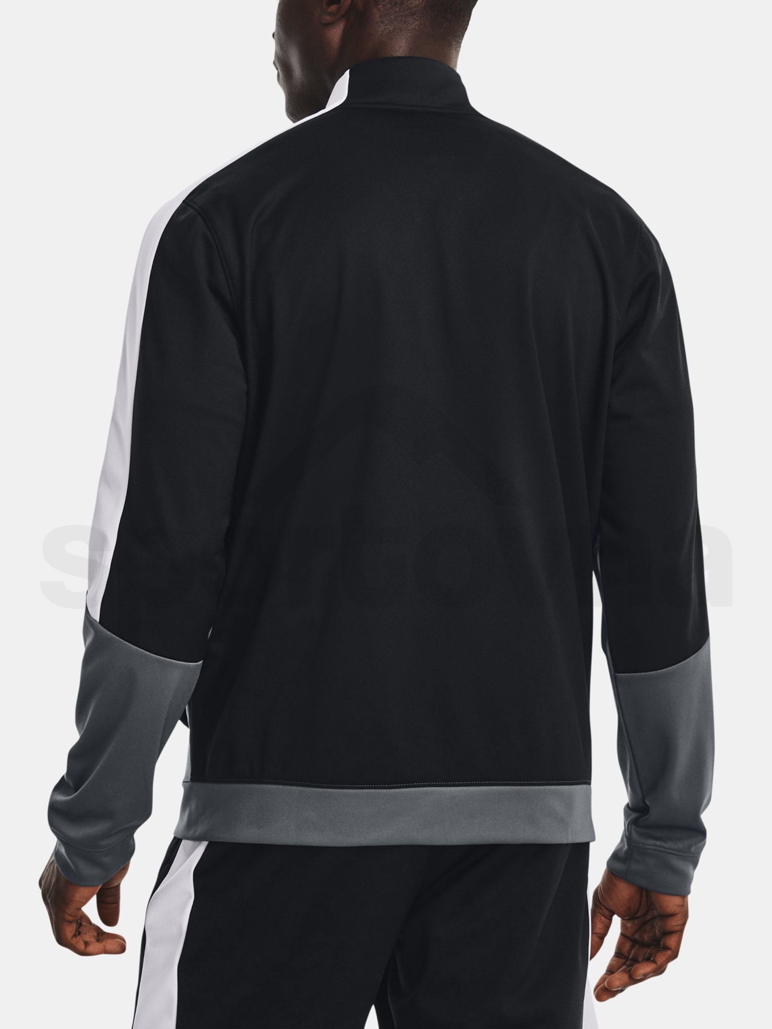 Bunda Under Armour UA Tricot Fashion Jacket M - černá/šedá