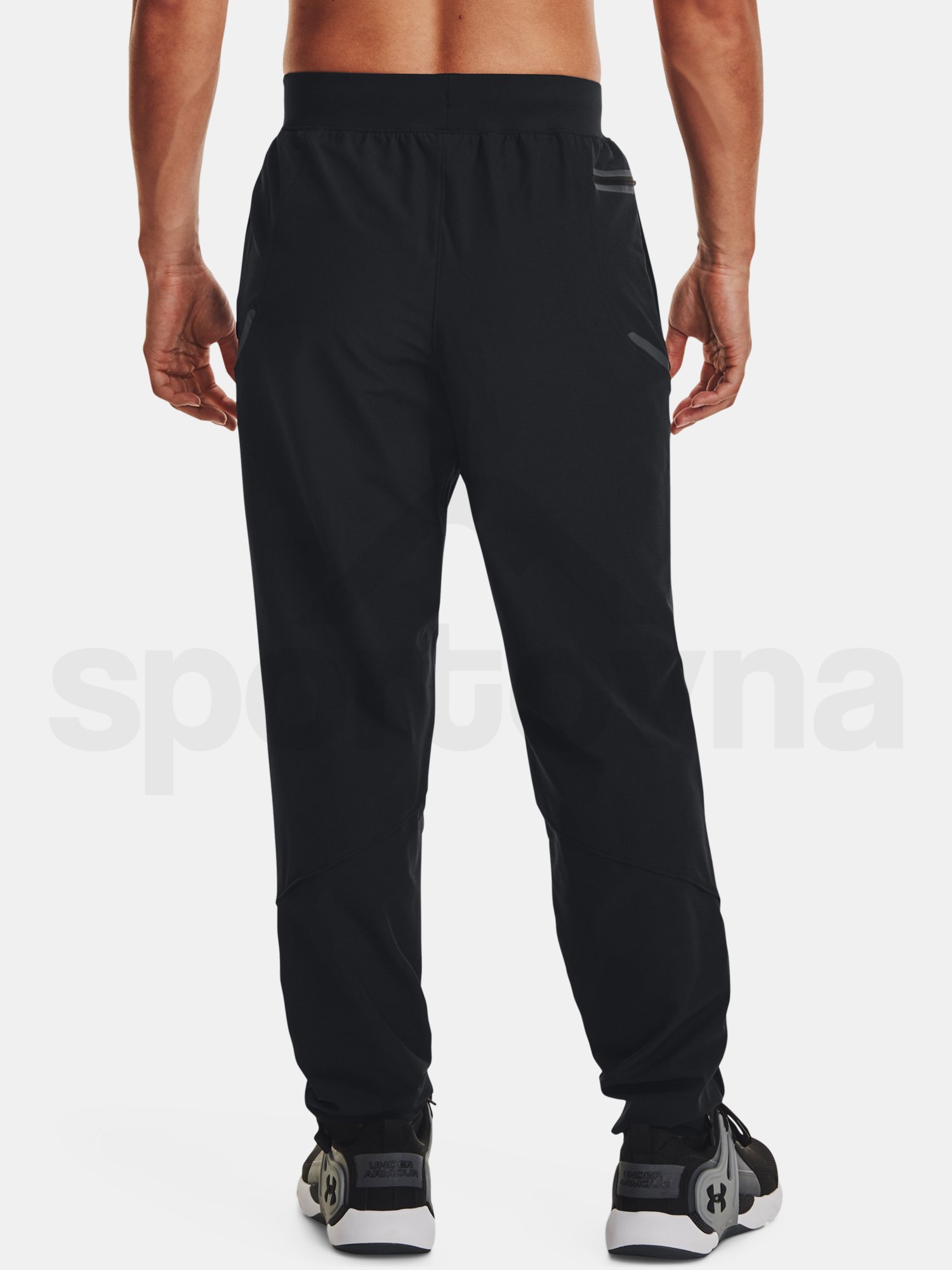 Kalhoty Under Armour UA Unstoppable Brushed Pant-BLK