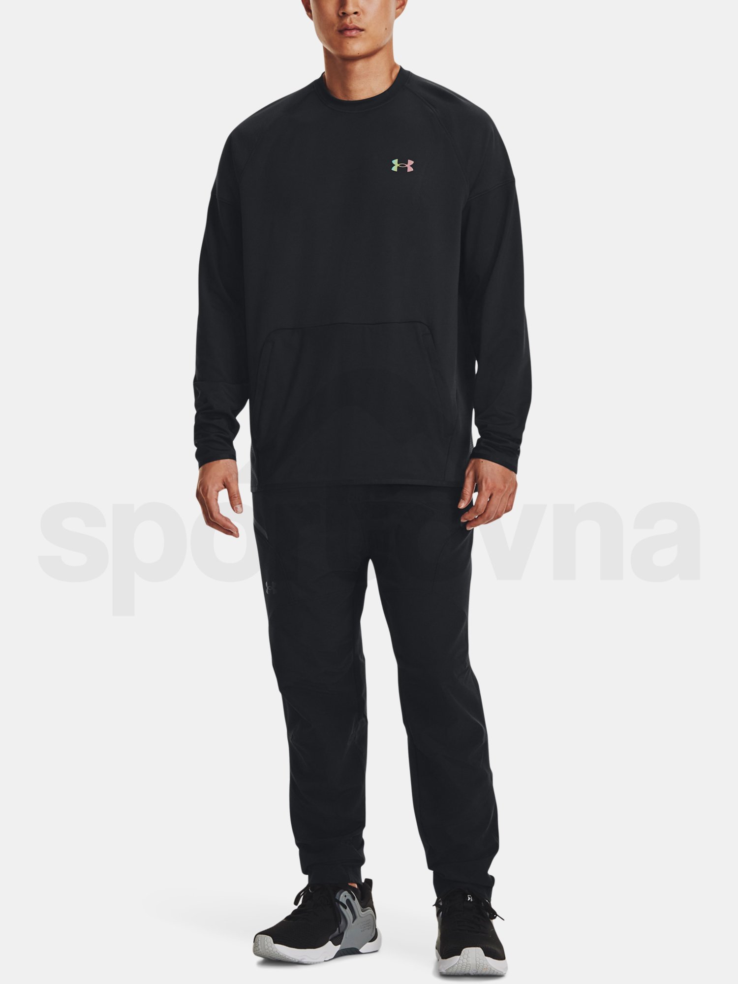 Kalhoty Under Armour UA Unstoppable Brushed Pant-BLK