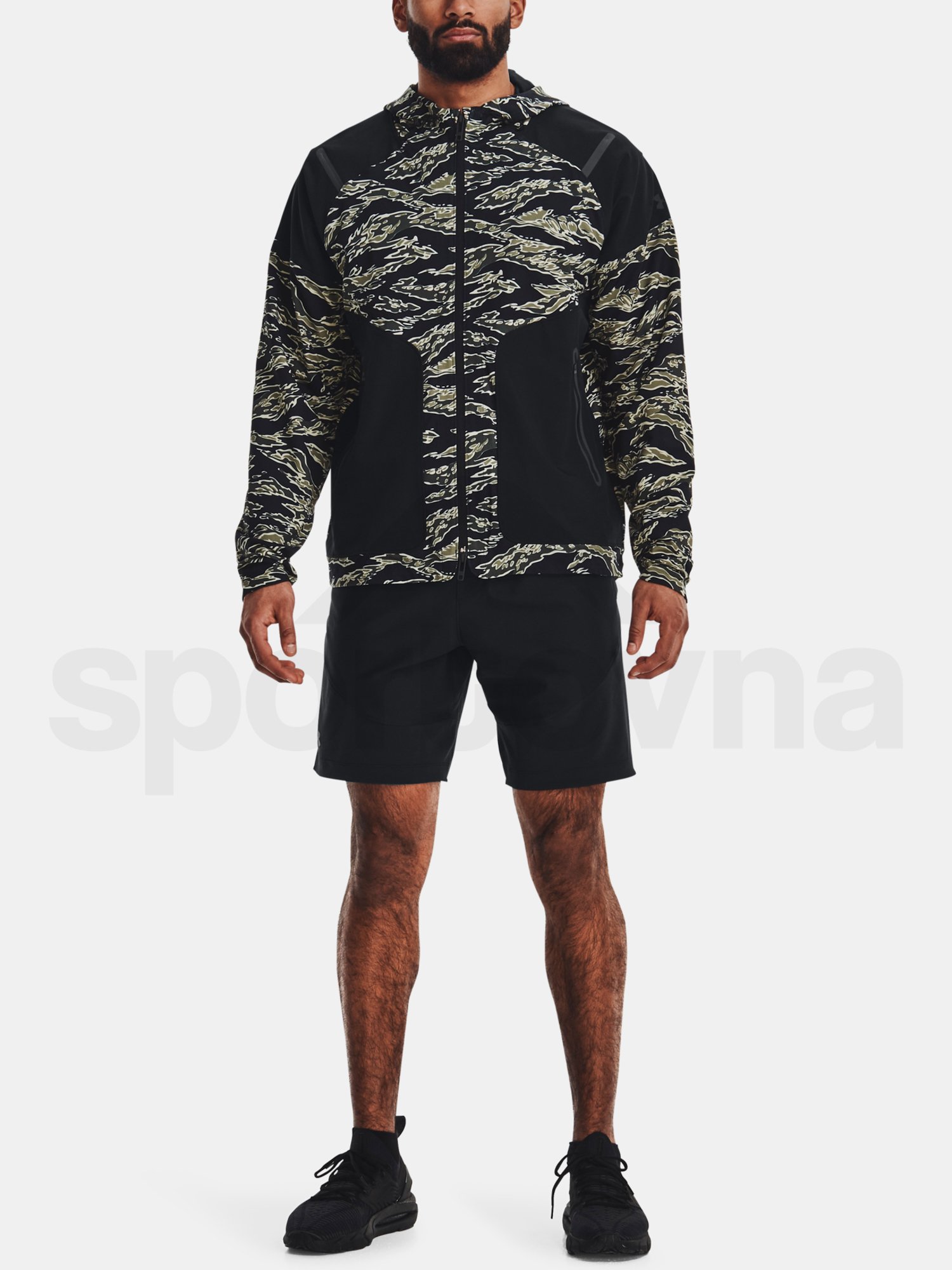 Kraťasy Under Armour UA Unstoppable Hybrid Shorts-BLK