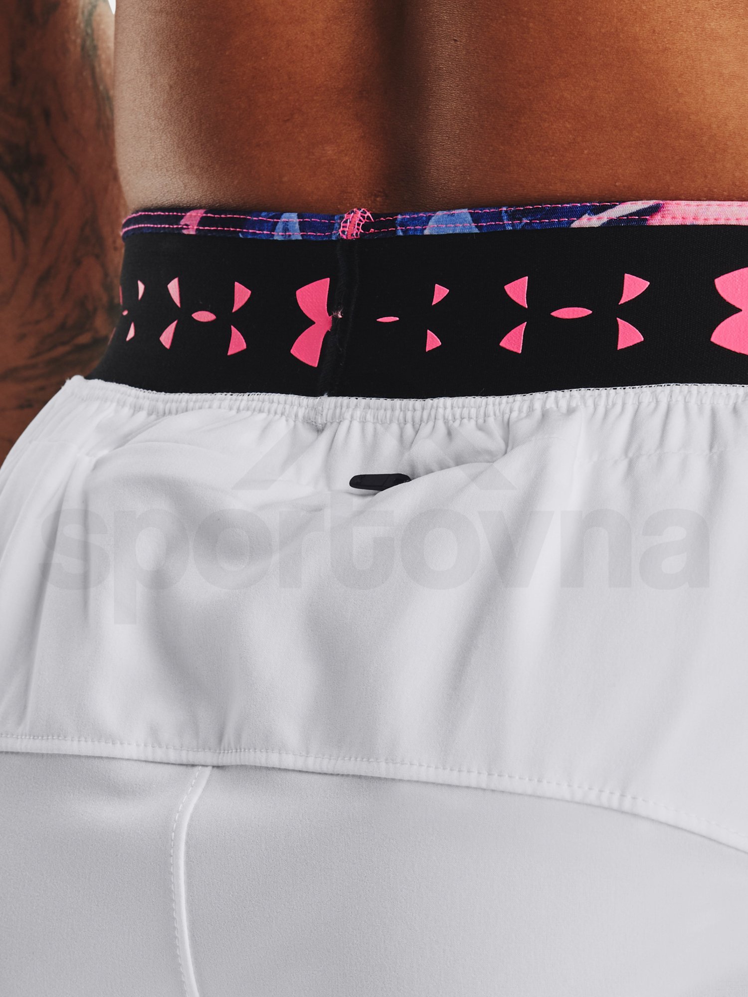 Šortky Under Armour UA RUN ANYWHERE HI Short - biela