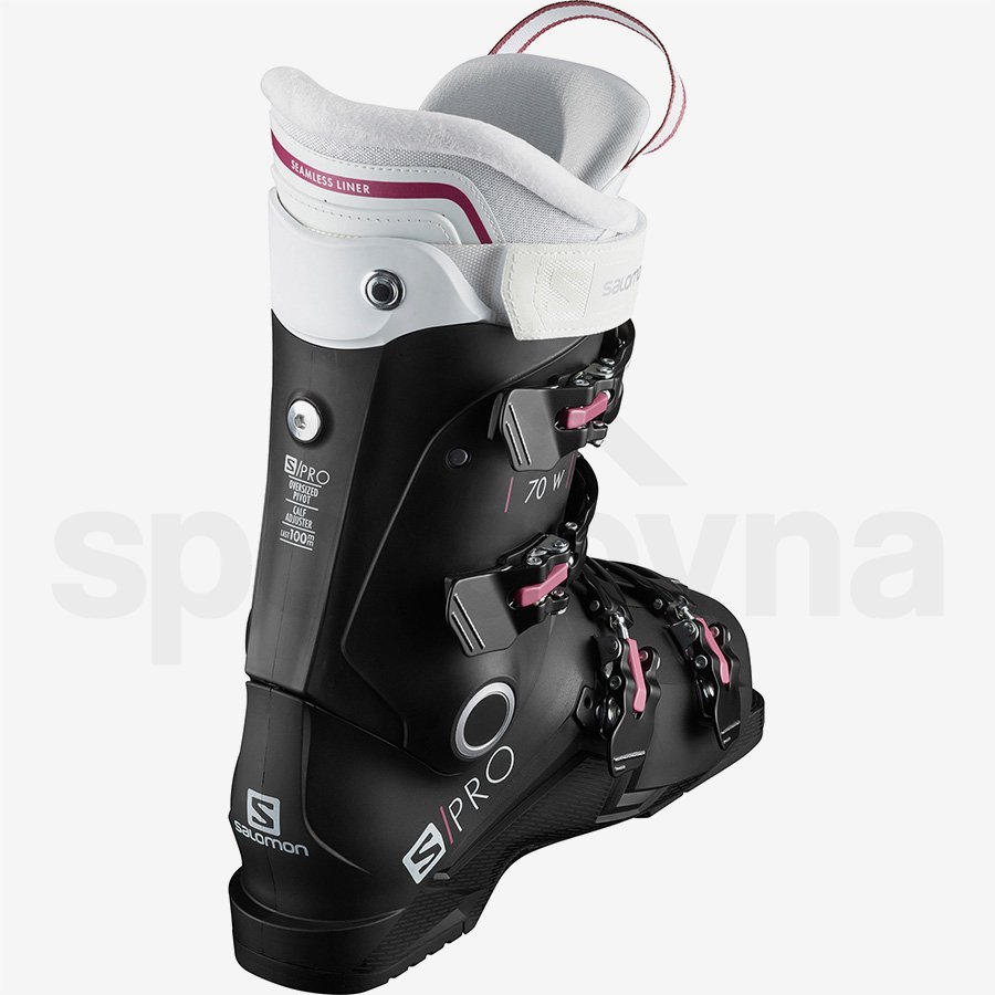 Lyžařské boty Salomon S/Pro 70 W - černá/růžová/bílá