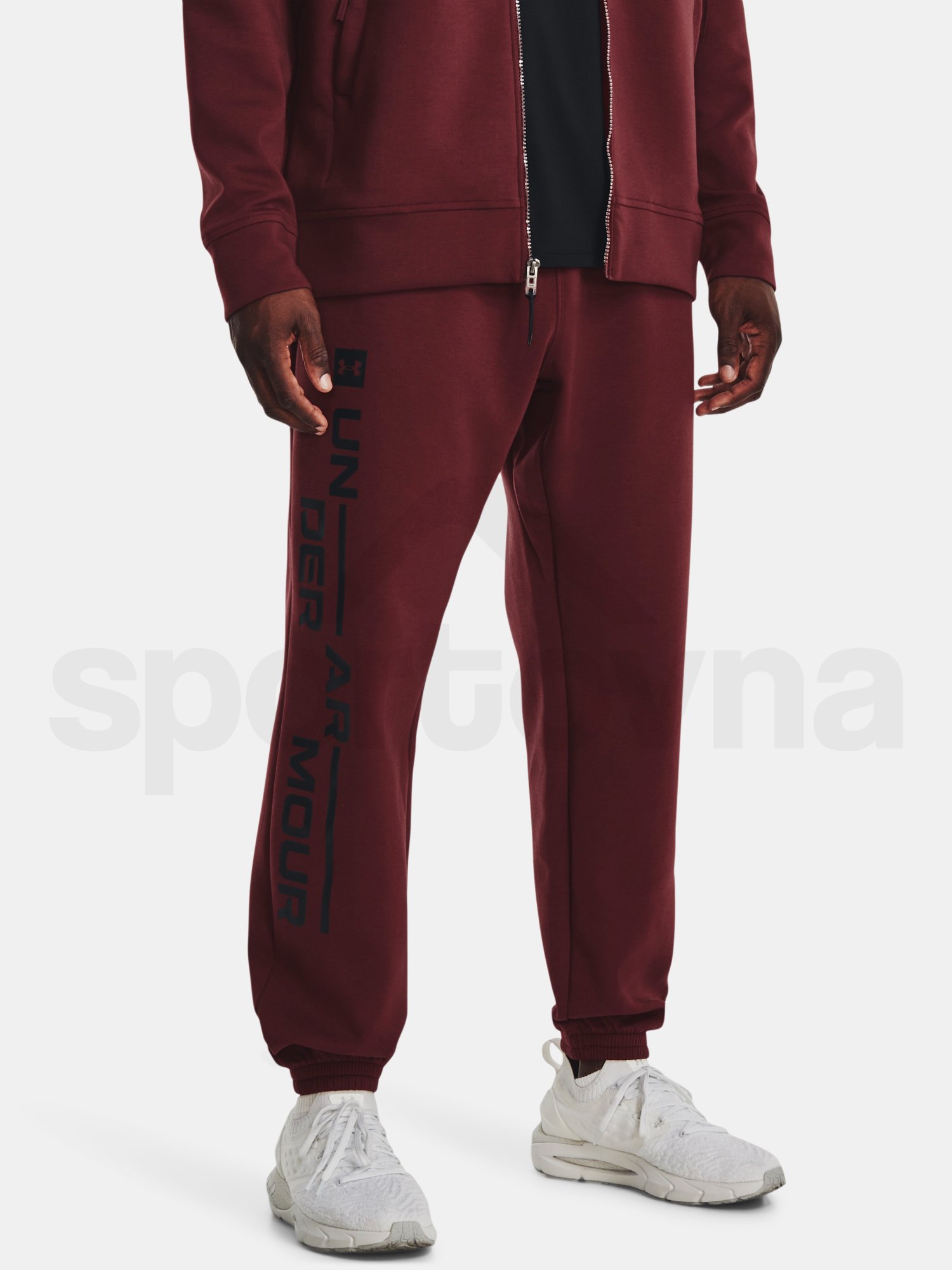 Tepláky Under Armour UA Summit Knit Grphic Jogger-RED