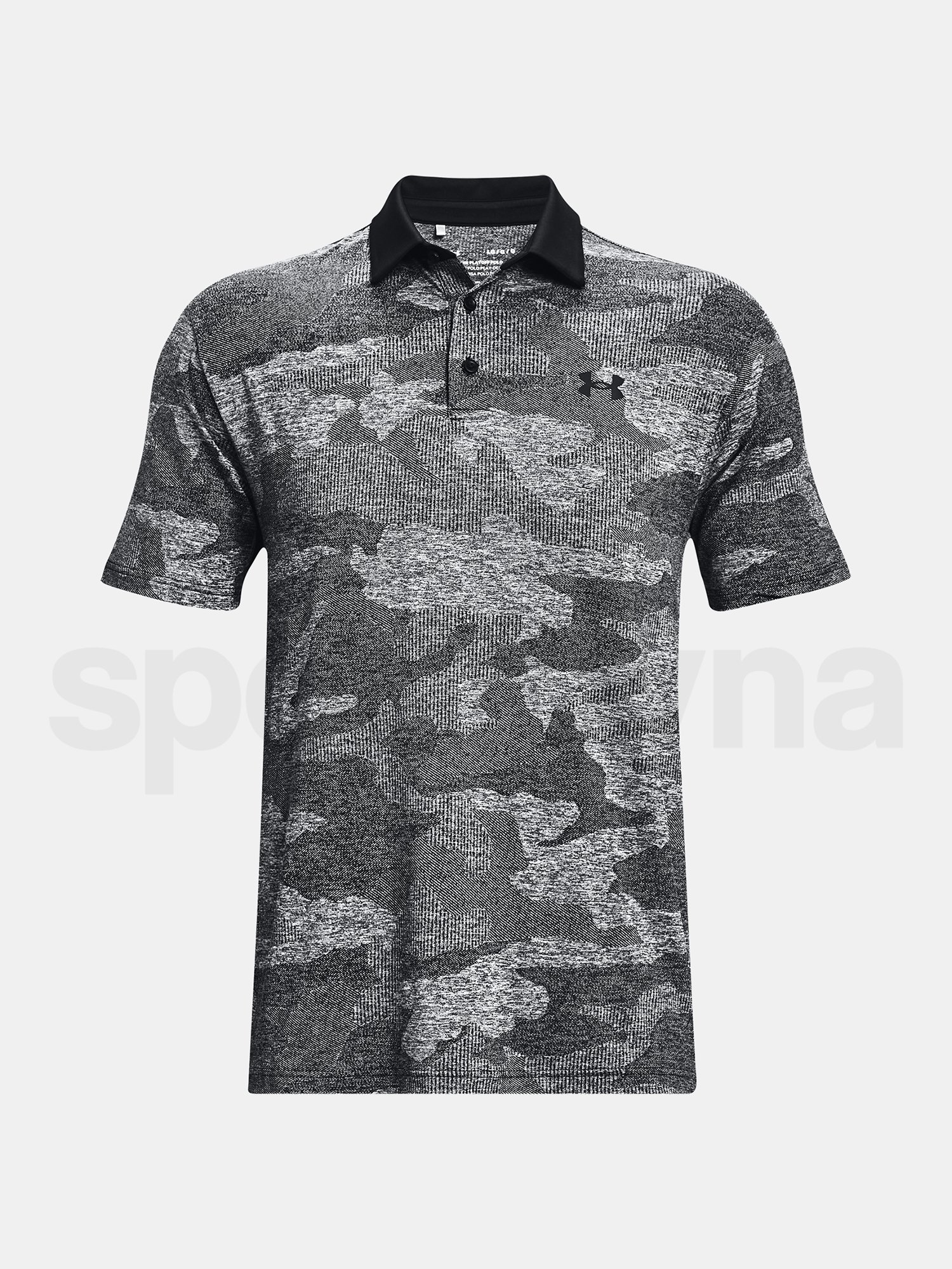 Tričko Under Armour UA Playoff Camo Jacq Polo-BLK