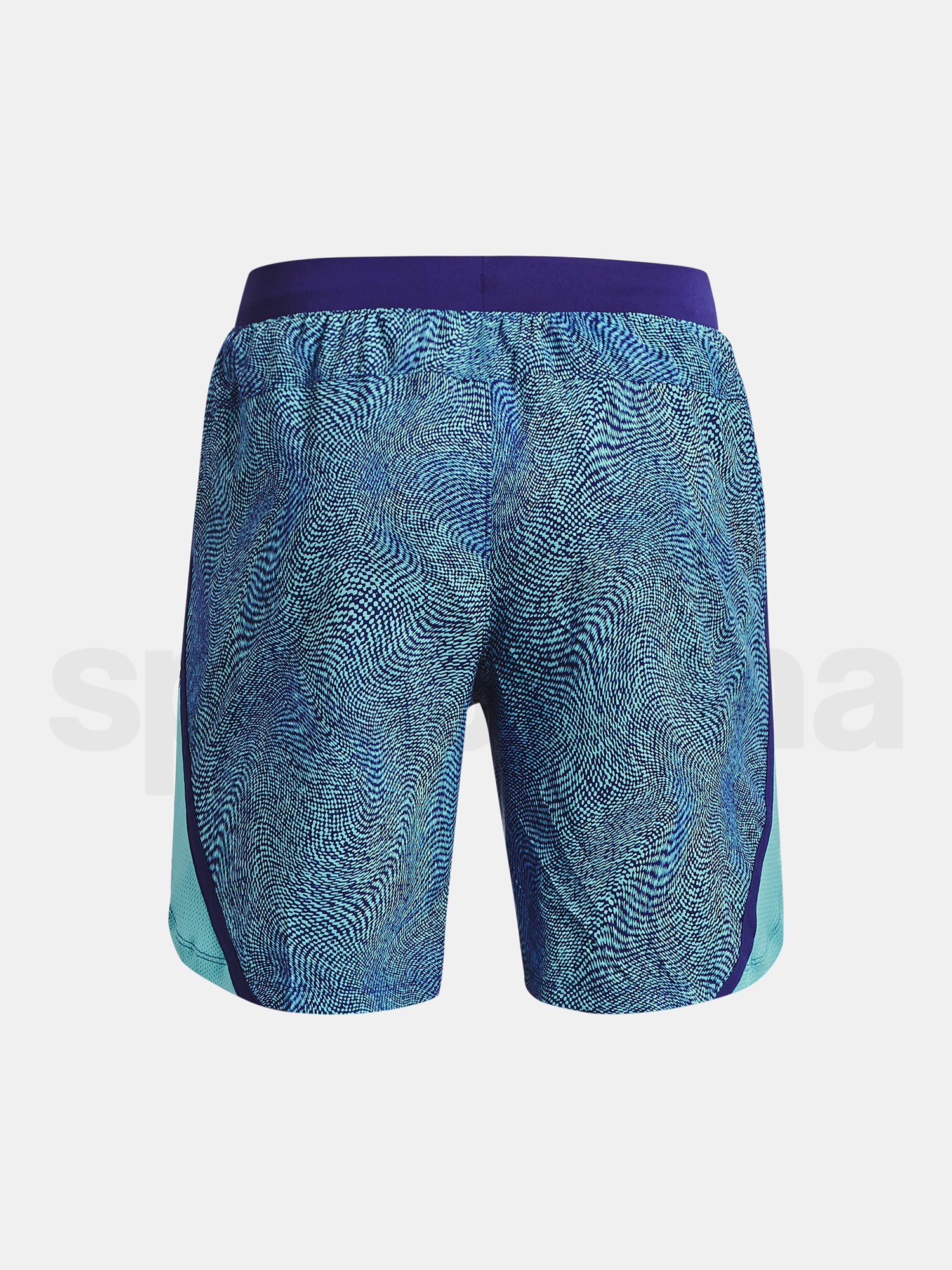 Šortky Under Armour UA LAUNCH 7'' PRINTED SHORT - modrá