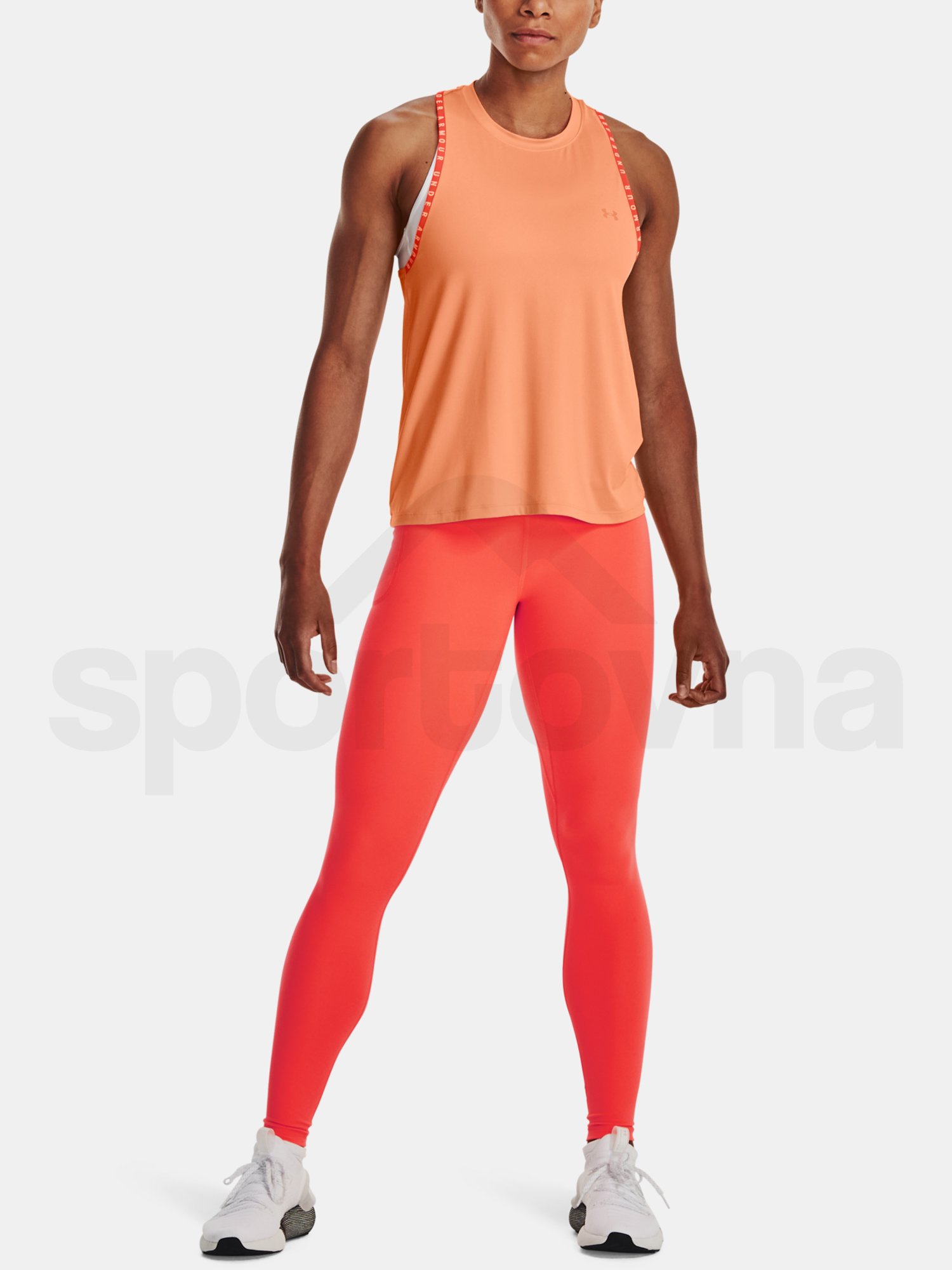 Tílko Under Armour Knockout Novelty Tank W - oranžová