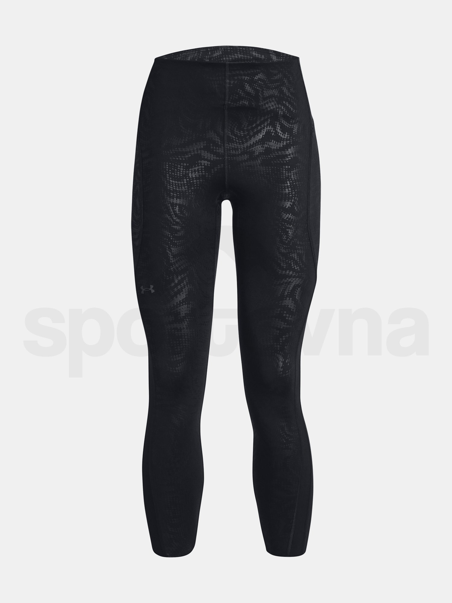 Legíny Under Armour UA Rush Legging Emboss Perf - čierna