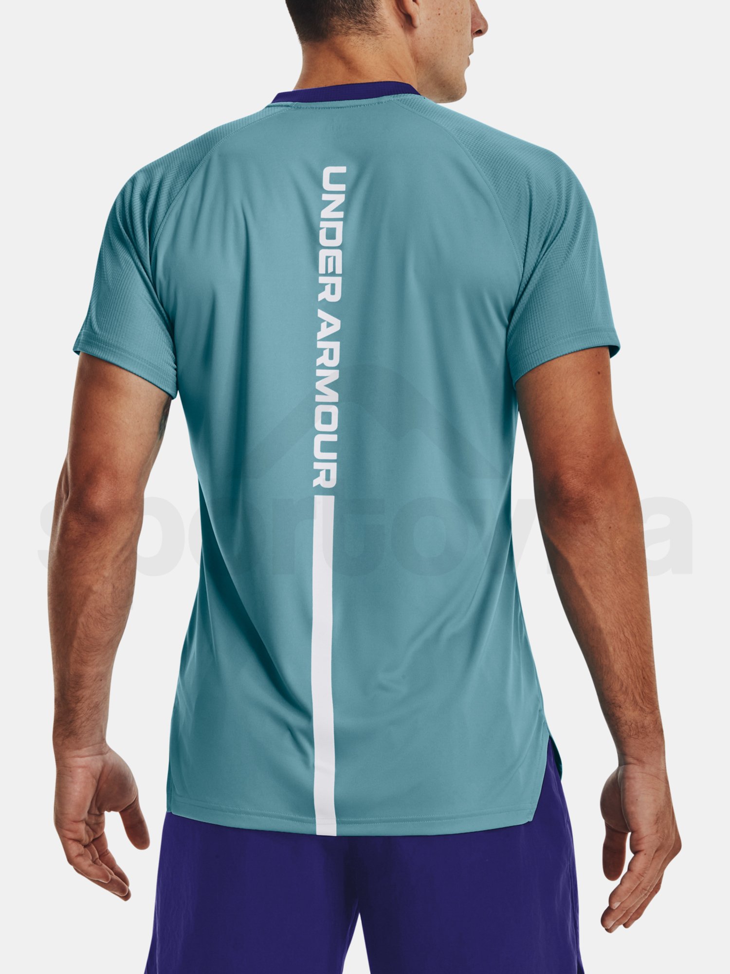 Tričko Under Armour UA Accelerate Tee-BLU