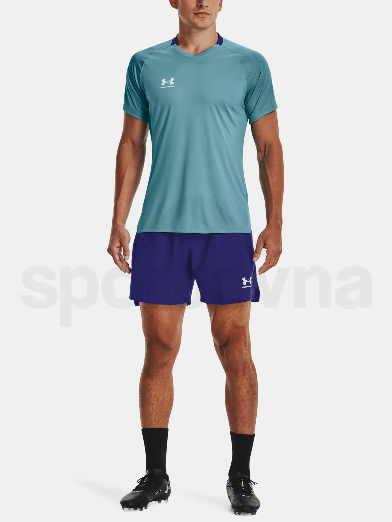 Tričko Under Armour UA Accelerate Tee-BLU