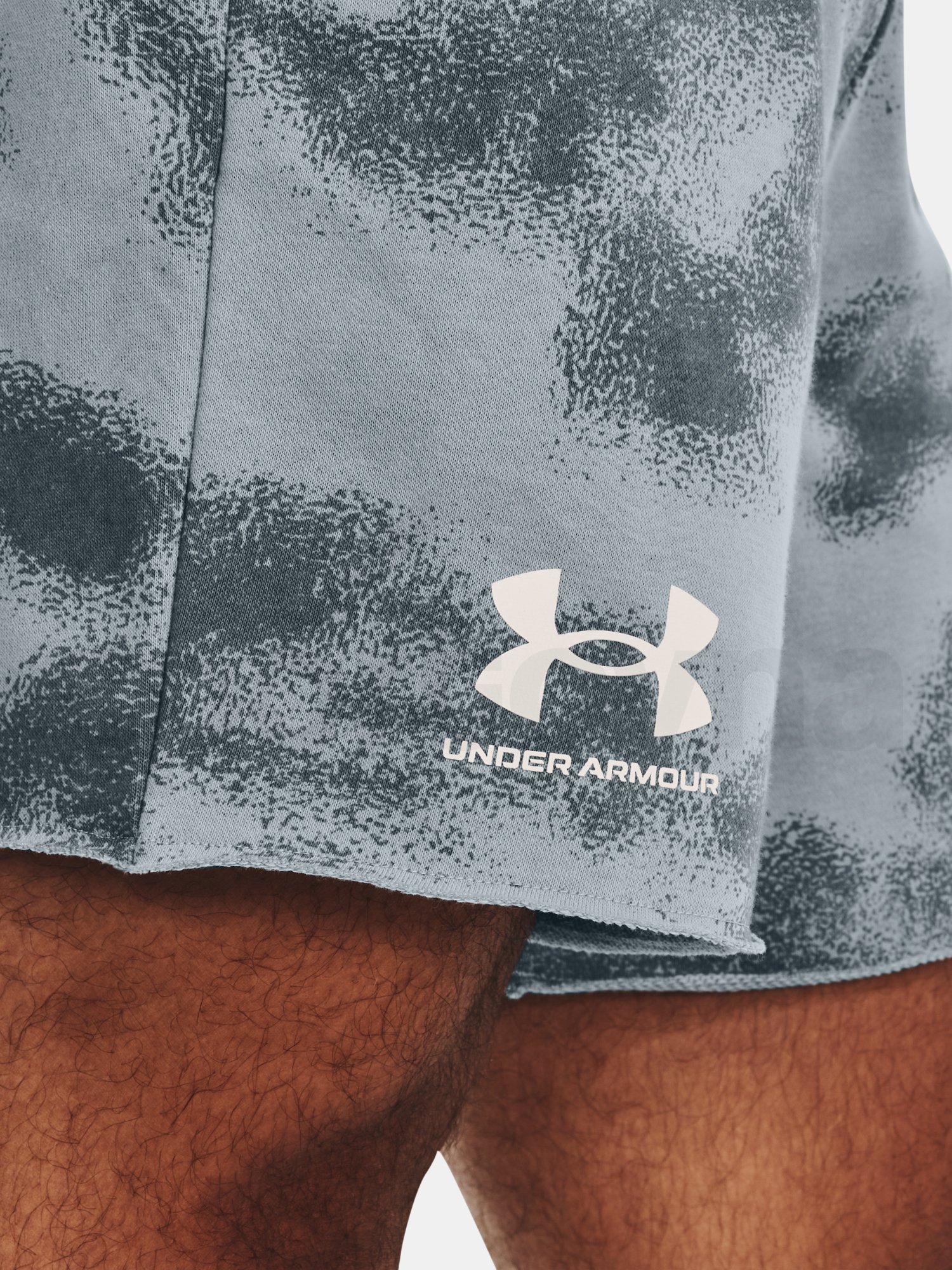 Šortky Under Armour Rival Terry 6in Short M - modrá