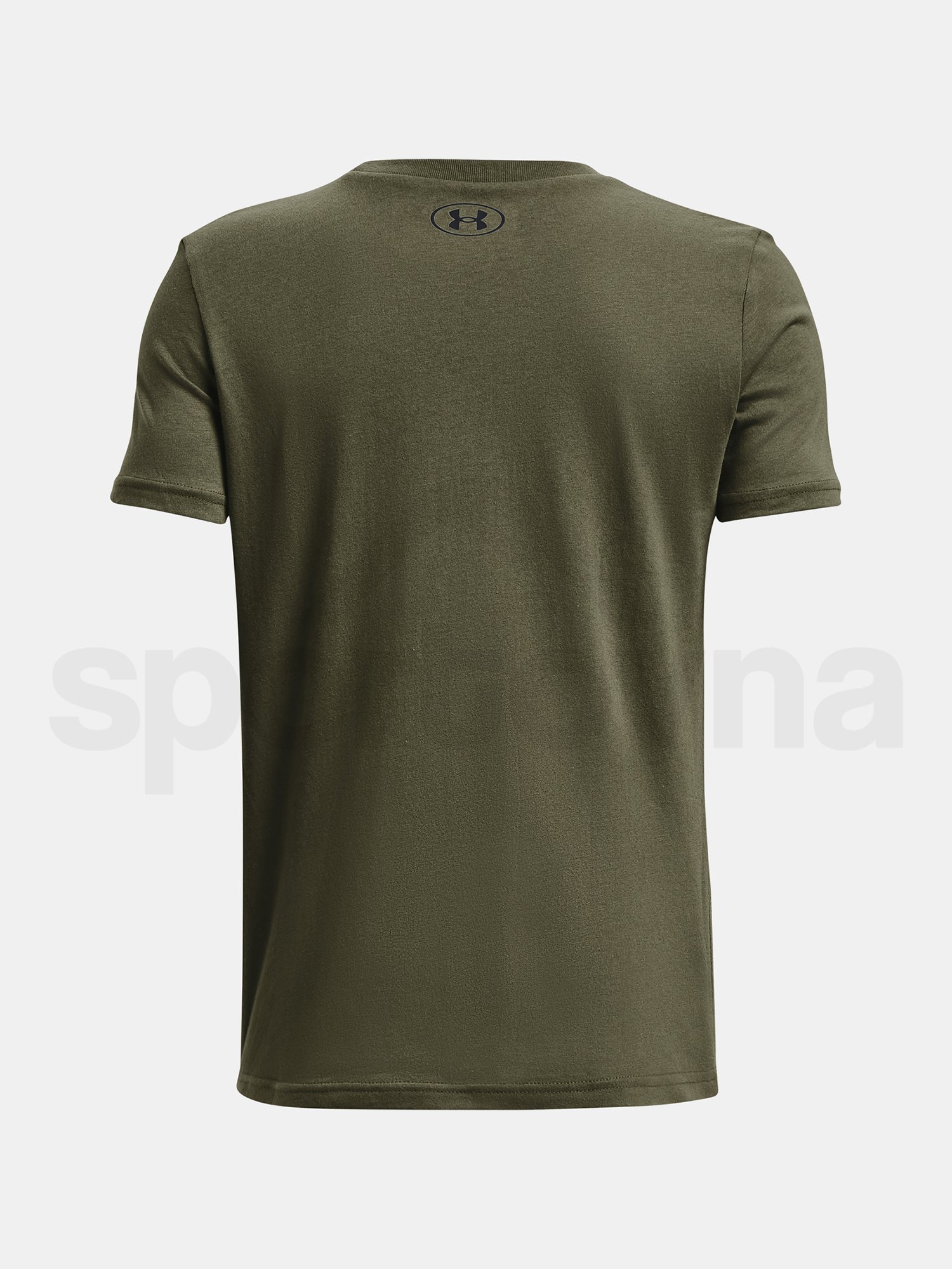 Tričko Under Armour UA SPORTSTYLE LEFT CHEST SS J - zelená