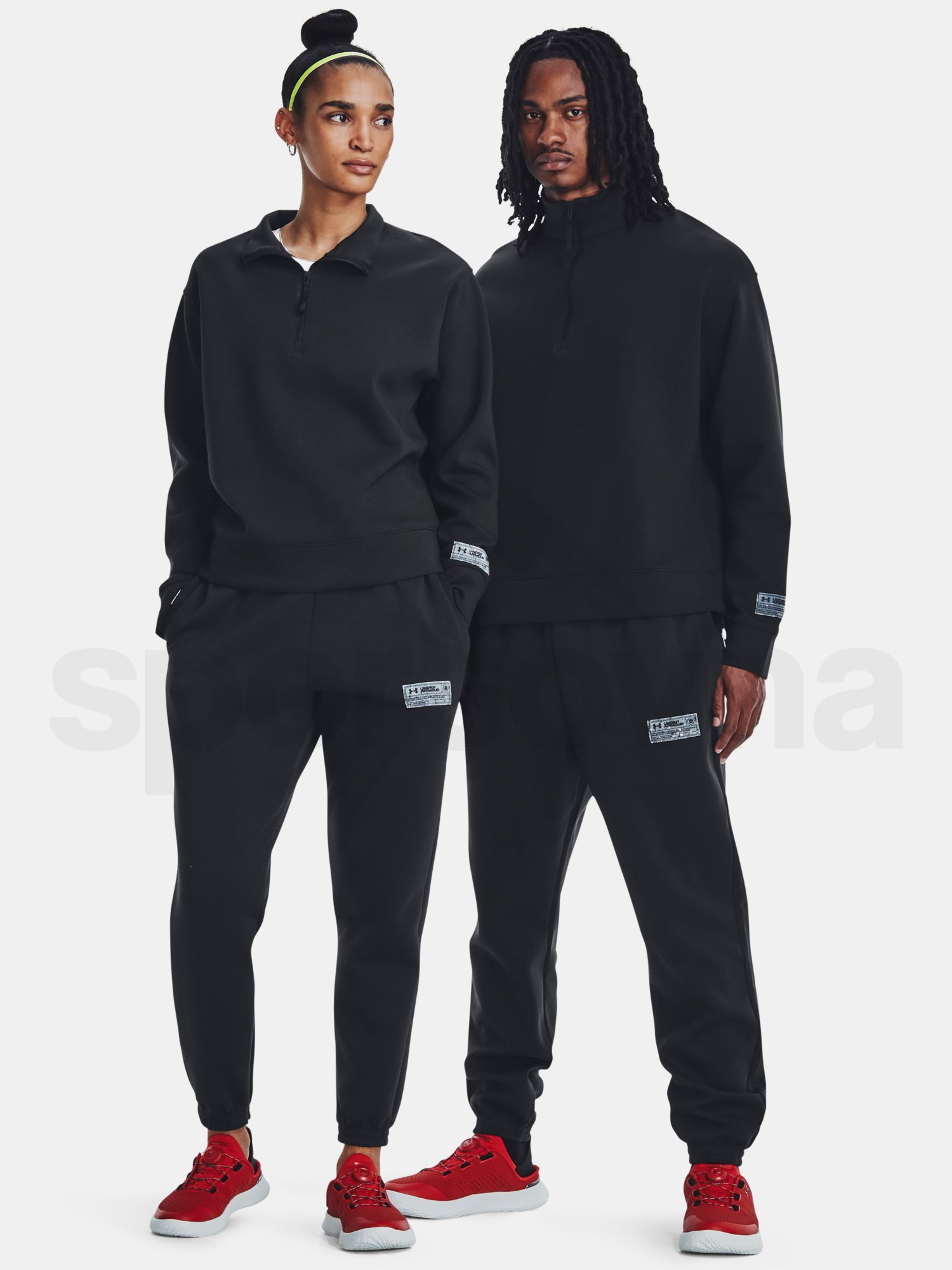 Tepláky Under Armour UA Summit Knit Joggers - čierna