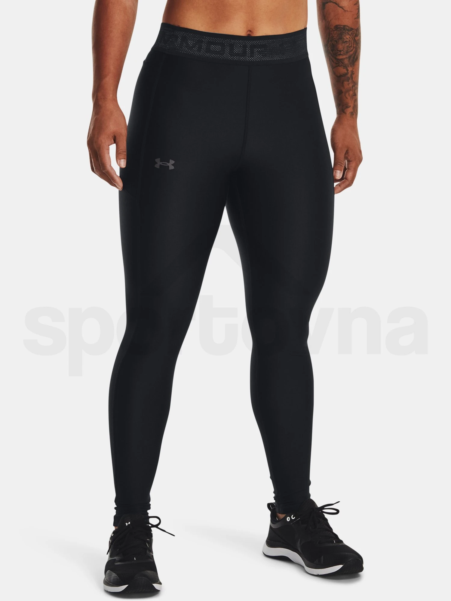 Legíny Under Armour Armour Branded WB Leg-GRN