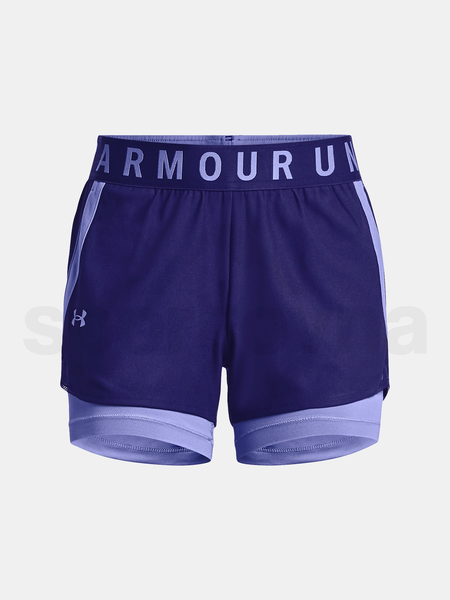 Kraťasy Under Armour Play Up 2-in-1 Shorts W - modrá