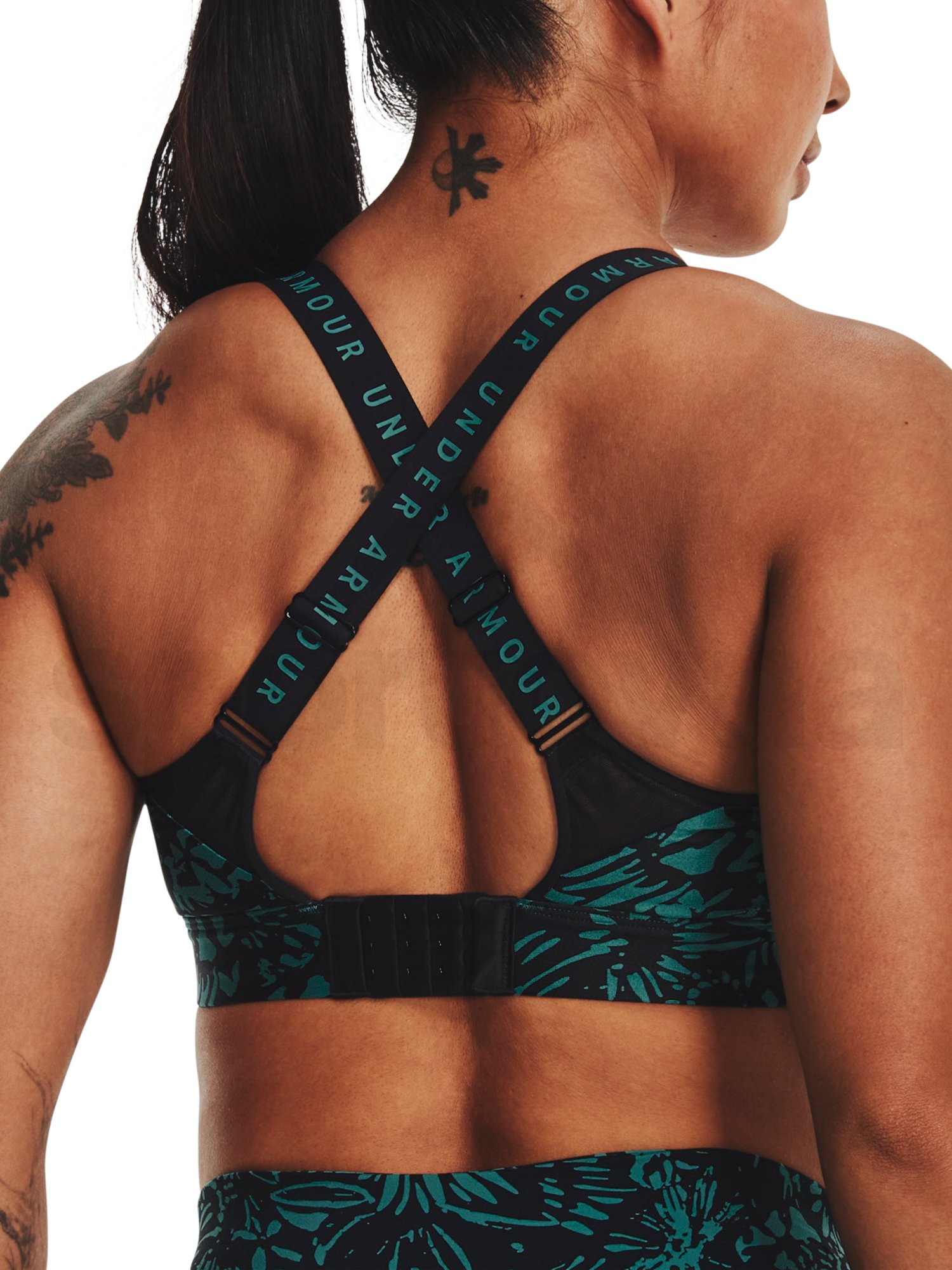 Podprsenka Under Armour UA Infinity High Print Bra - čierna