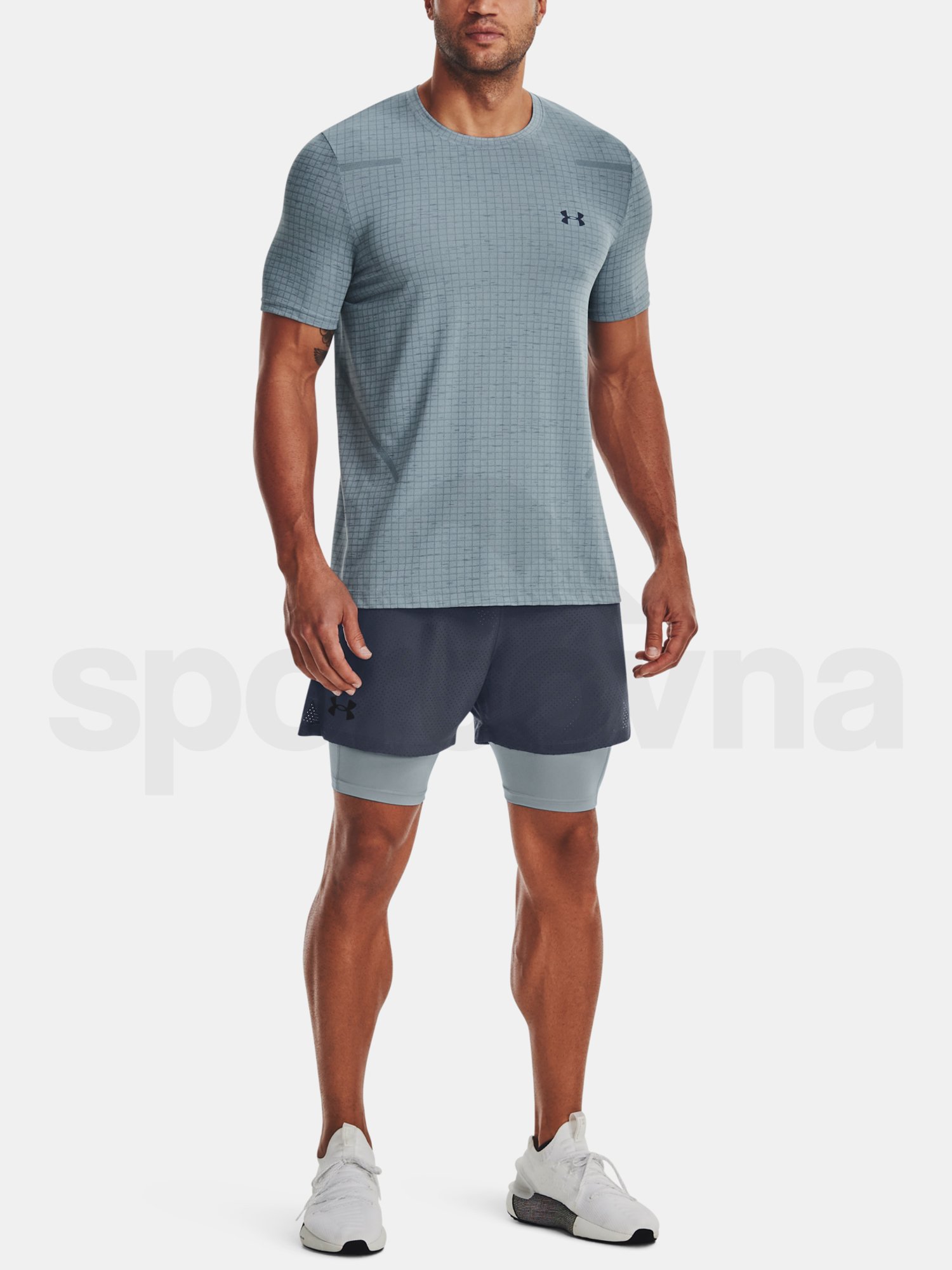 Kraťasy Under Armour UA Vanish Wvn 2in1 Vent Sts-GRY