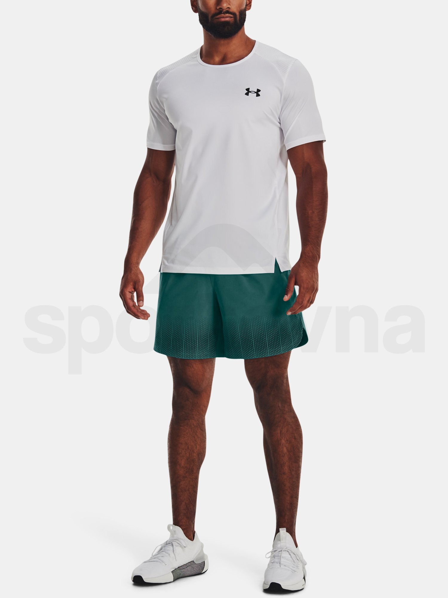 Šortky Under Armour UA Armourprint Peak Wvn Sts - zelená