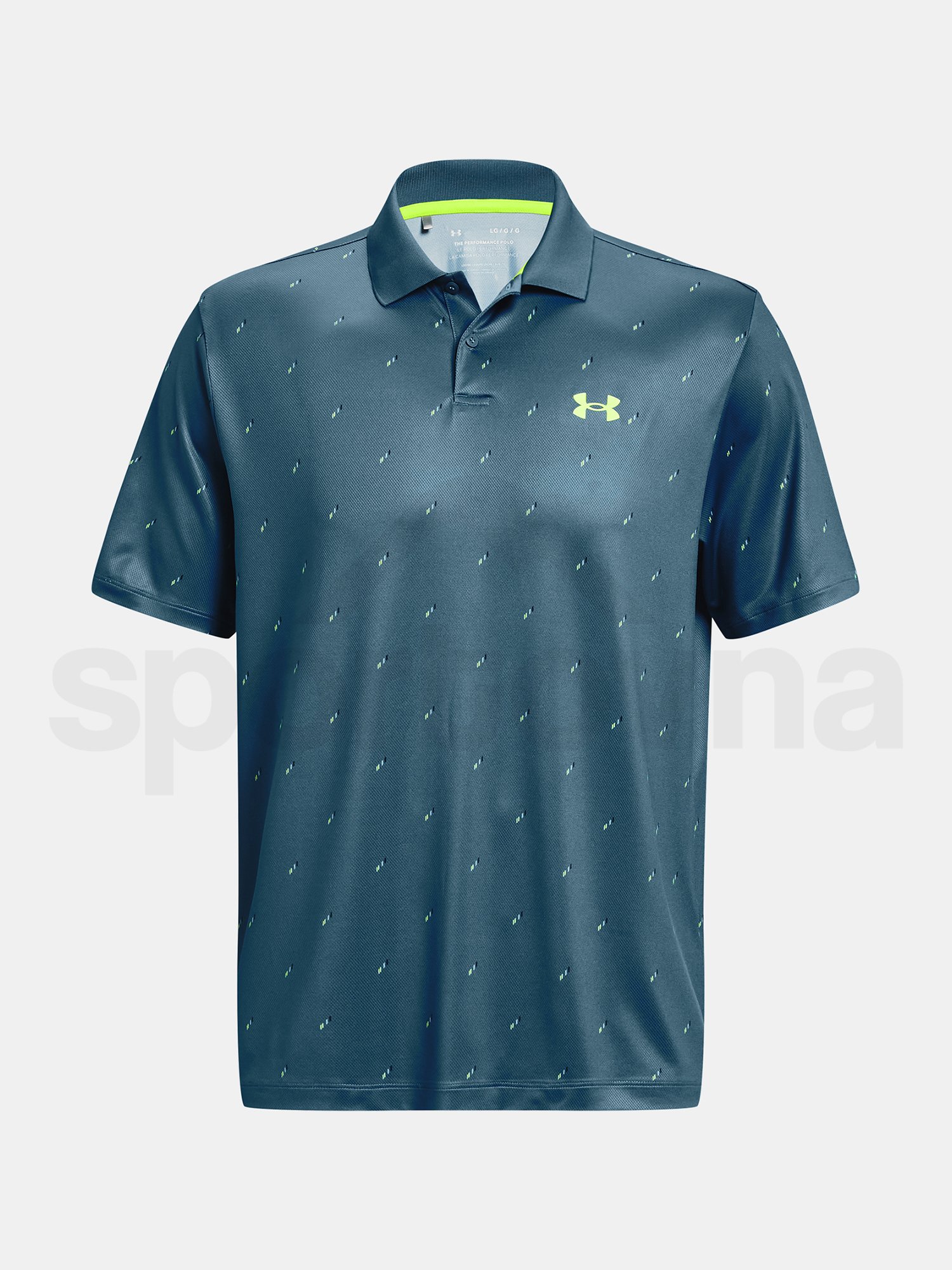 Tričko Under Armour Perf 3.0 Deuces Polo M - modrá