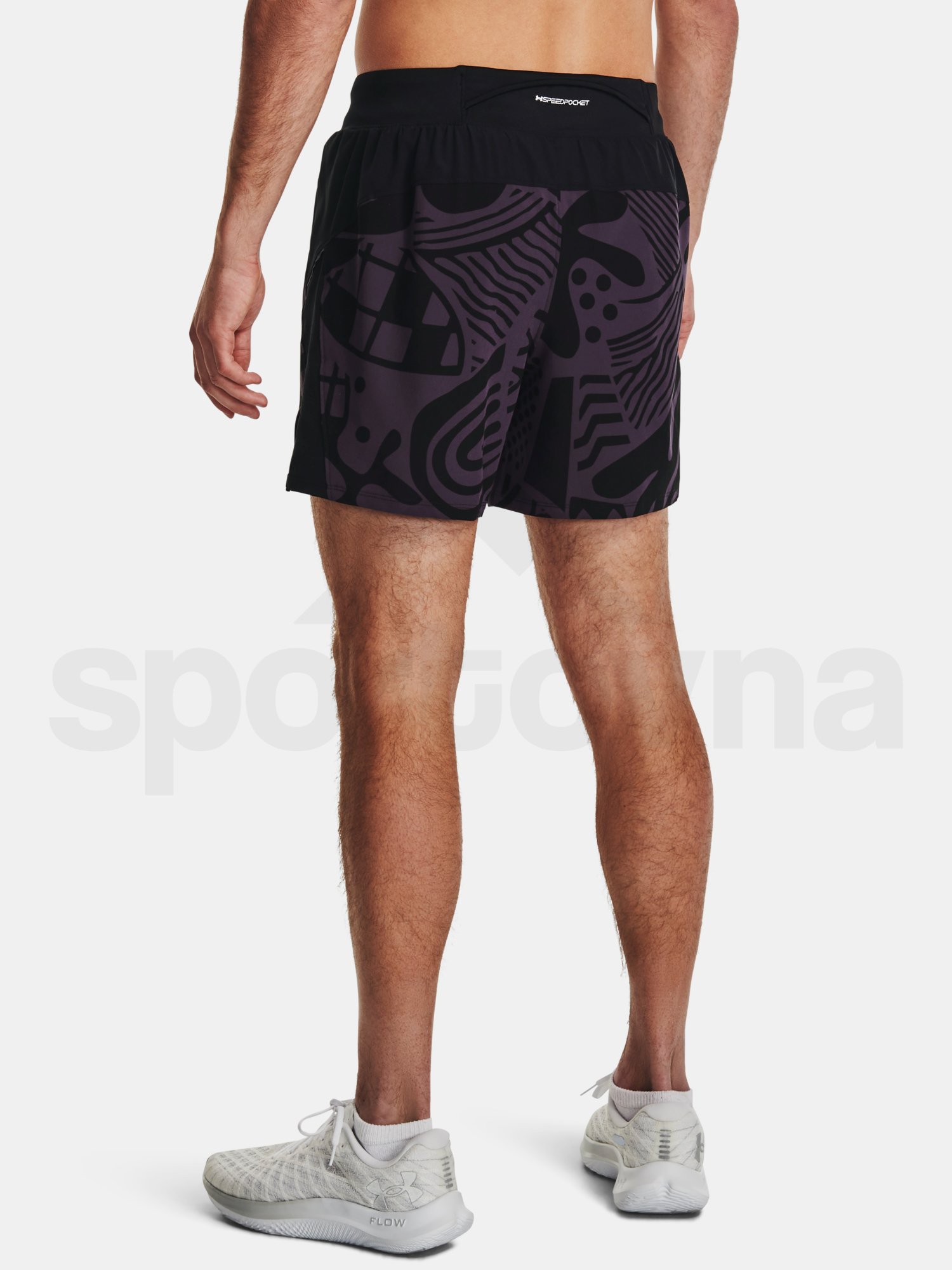 Kraťasy Under Armour UA WE RUN IN PEACE SHORT-BLK