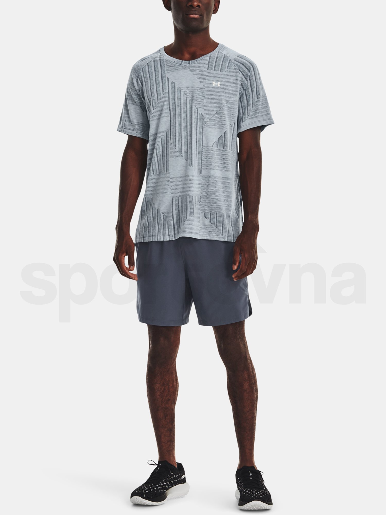 Šortky Under Armour UA LAUNCH 7'' 2-IN-1 SHORT - sivá