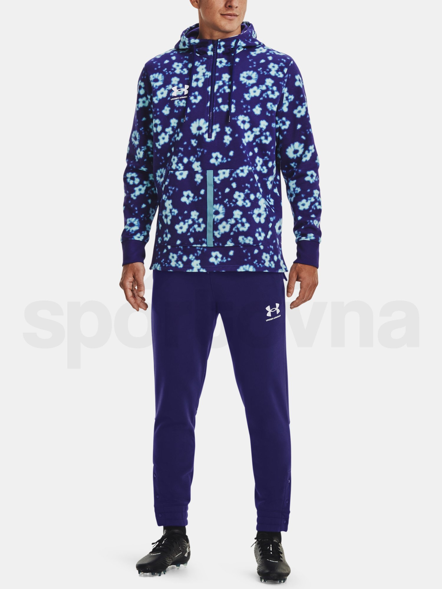 Tepláky Under Armour UA Accelerate Jogger-BLU