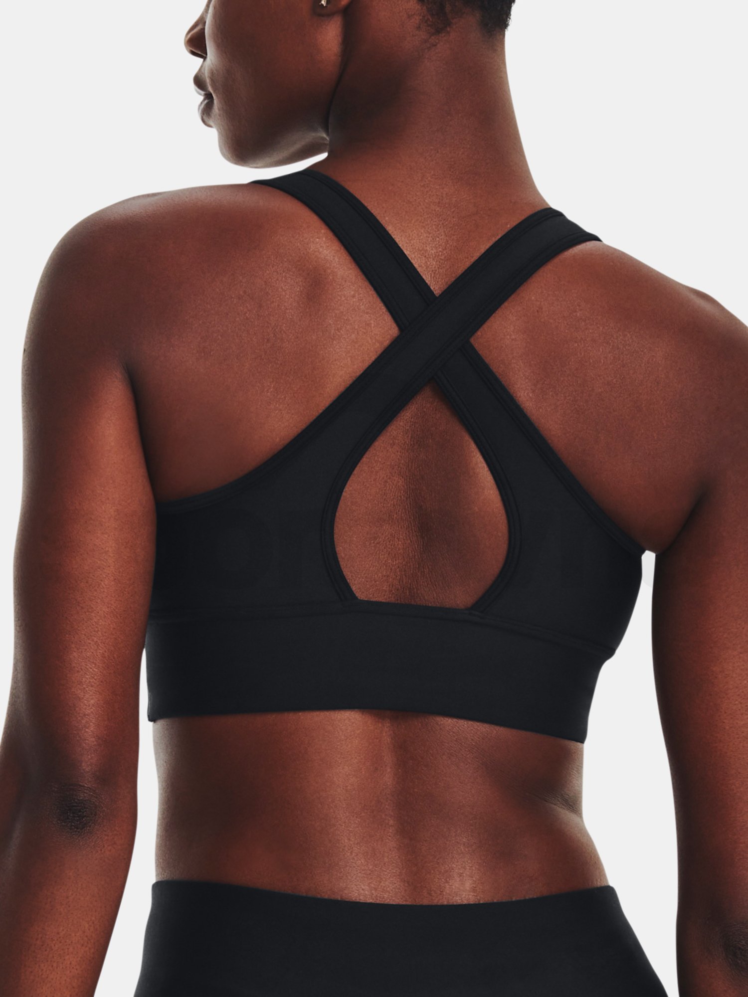 Podprsenka Under Armour Crossback Bra Longline-BLK