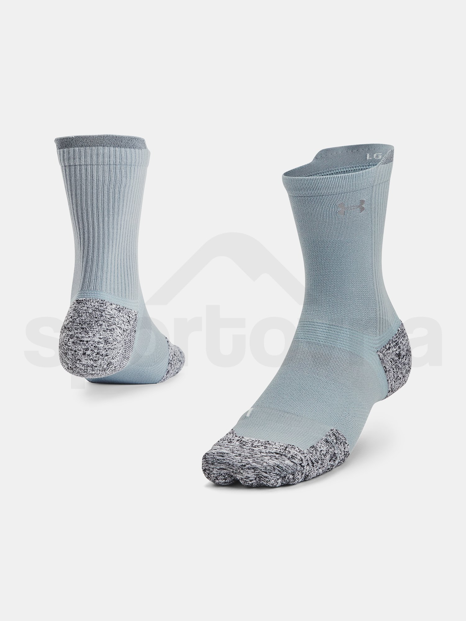 Ponožky Under Armour UA AD Run Cushion 1pk Mid - modrá