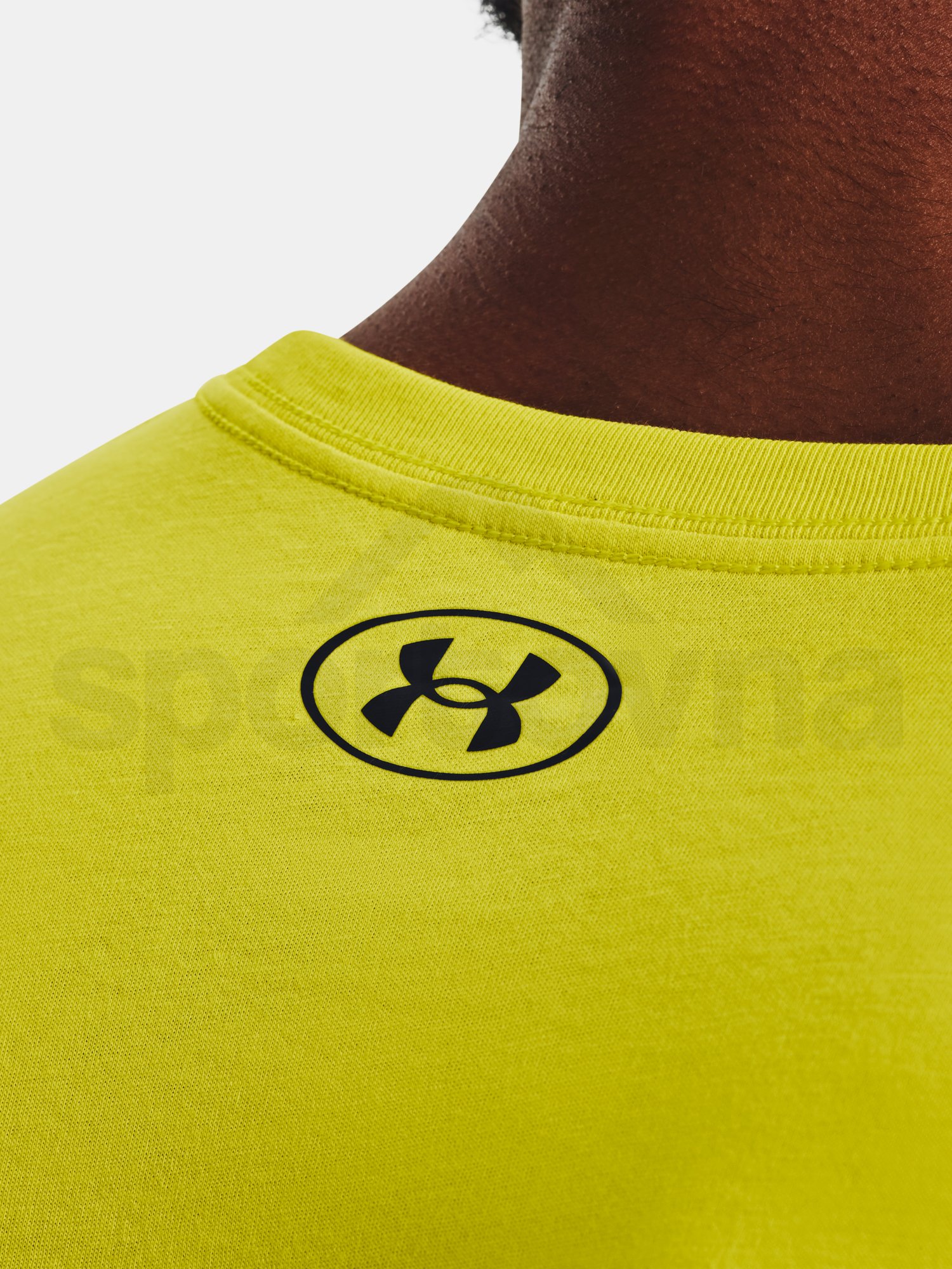 Tričko Under Armour UA Team Issue Wordmark SS M - žltá