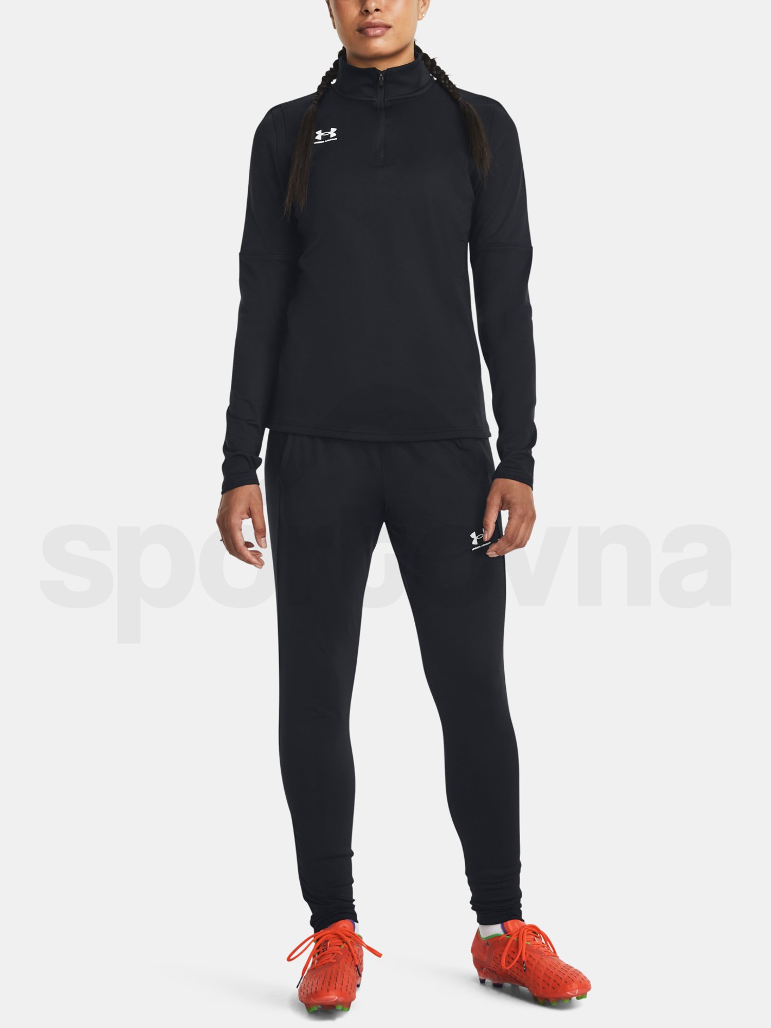 Tričko Under Armour UA W's Ch. Midlayer - čierna