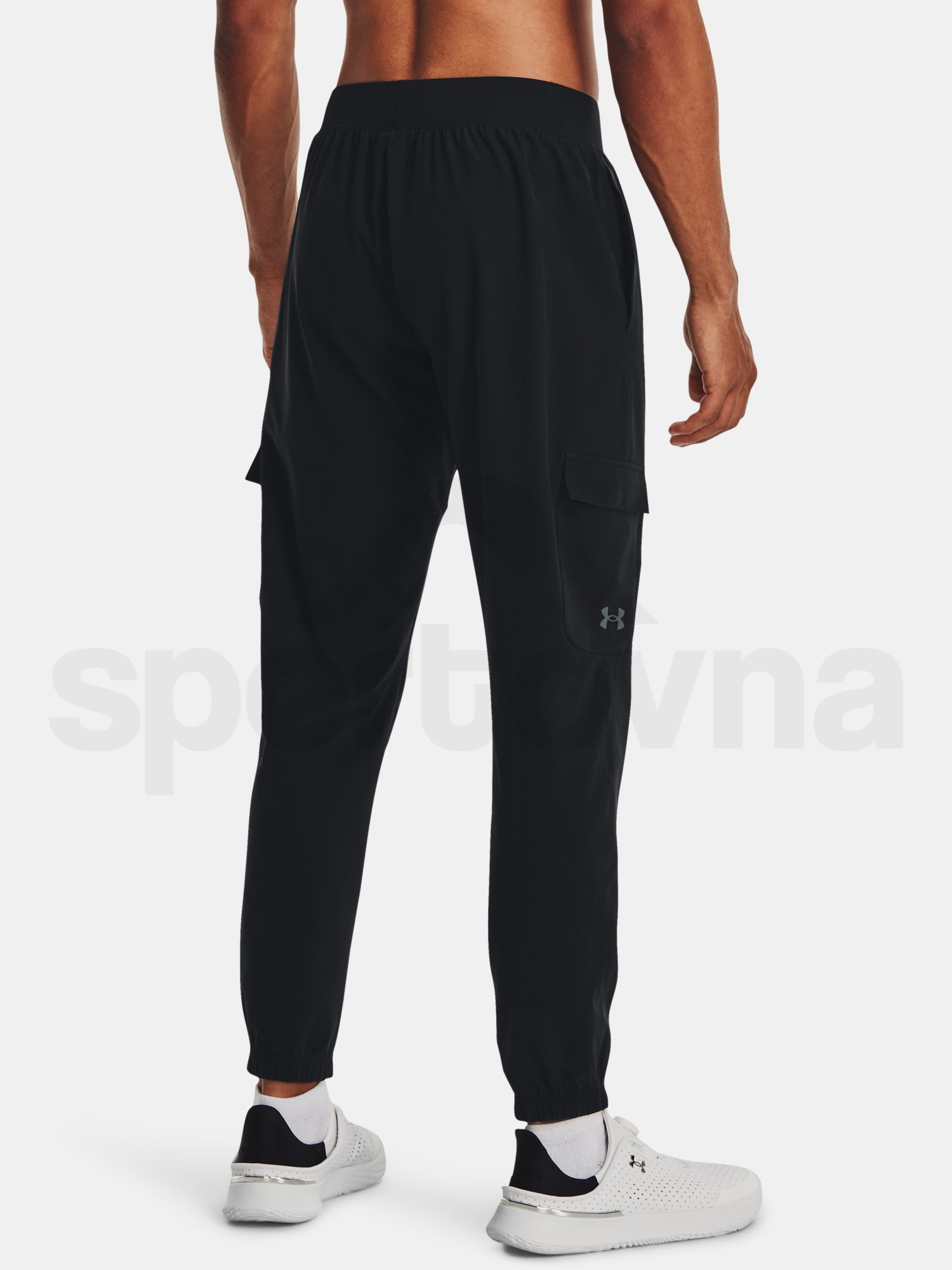 Sportovní kalhoty Under Armour UA Stretch Woven Cargo Pants-BLK