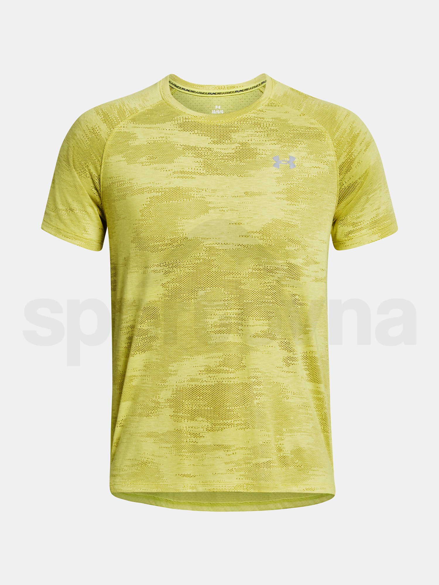 Tričko Under Armour UA STREAKER SPEEDCAMO SS-žltá