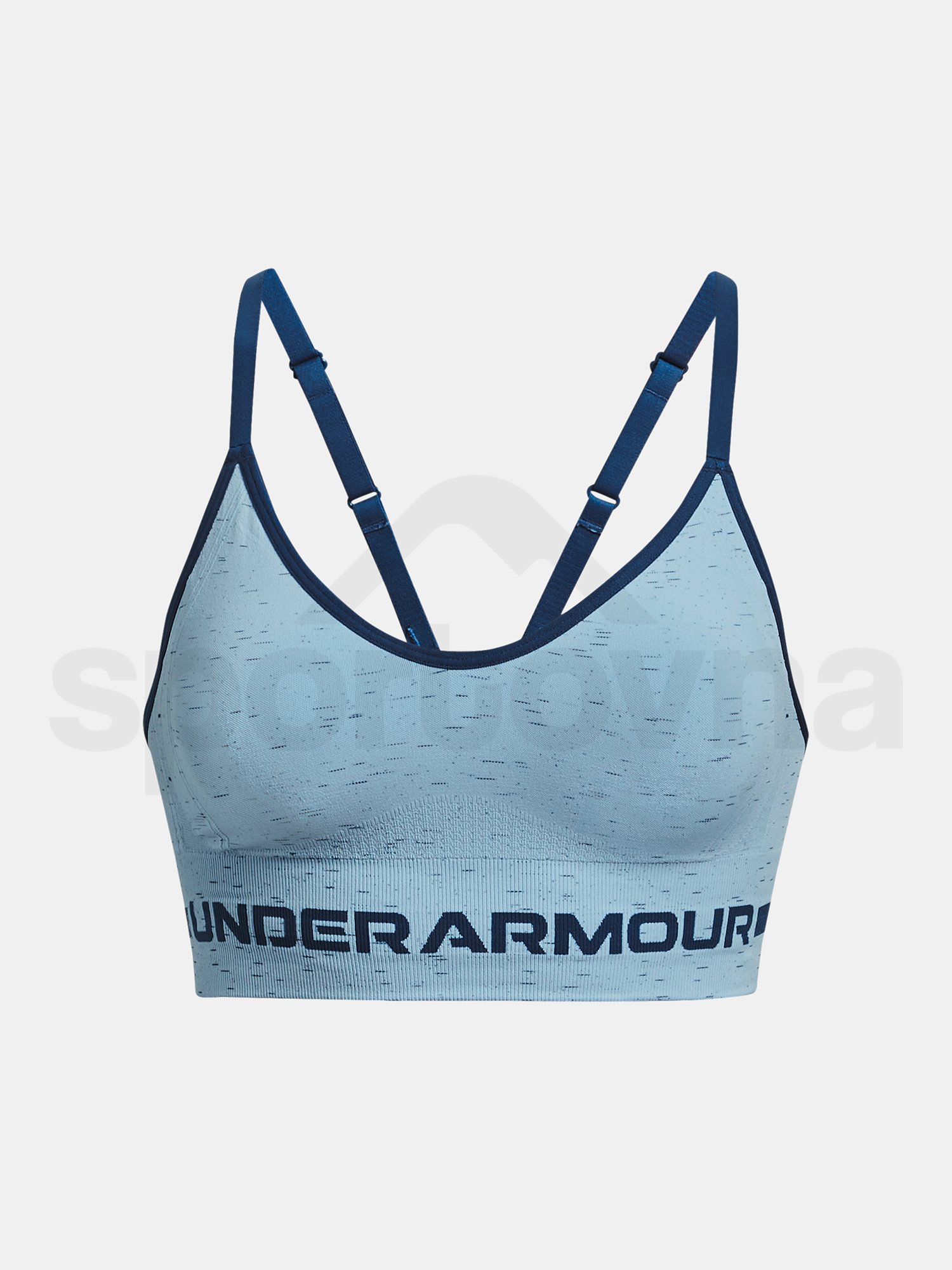 Podprsenka Under Armour UA Seamless Low Long Htr Bra-BLU