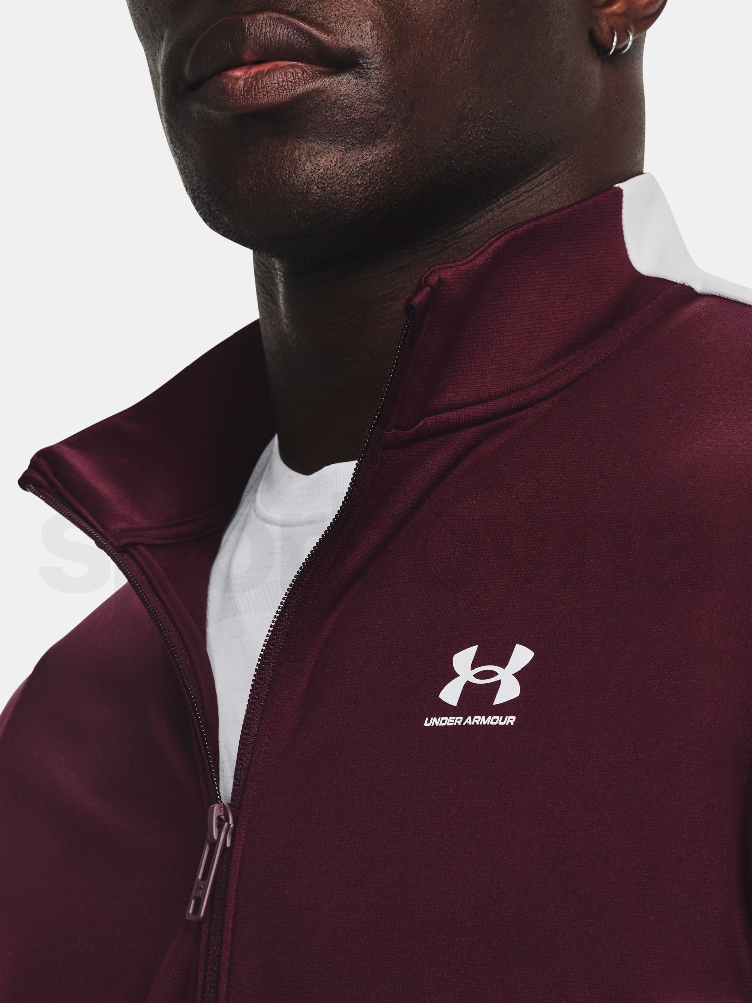 Bunda Under Armour UA Tricot Fashion Jacket - bordová