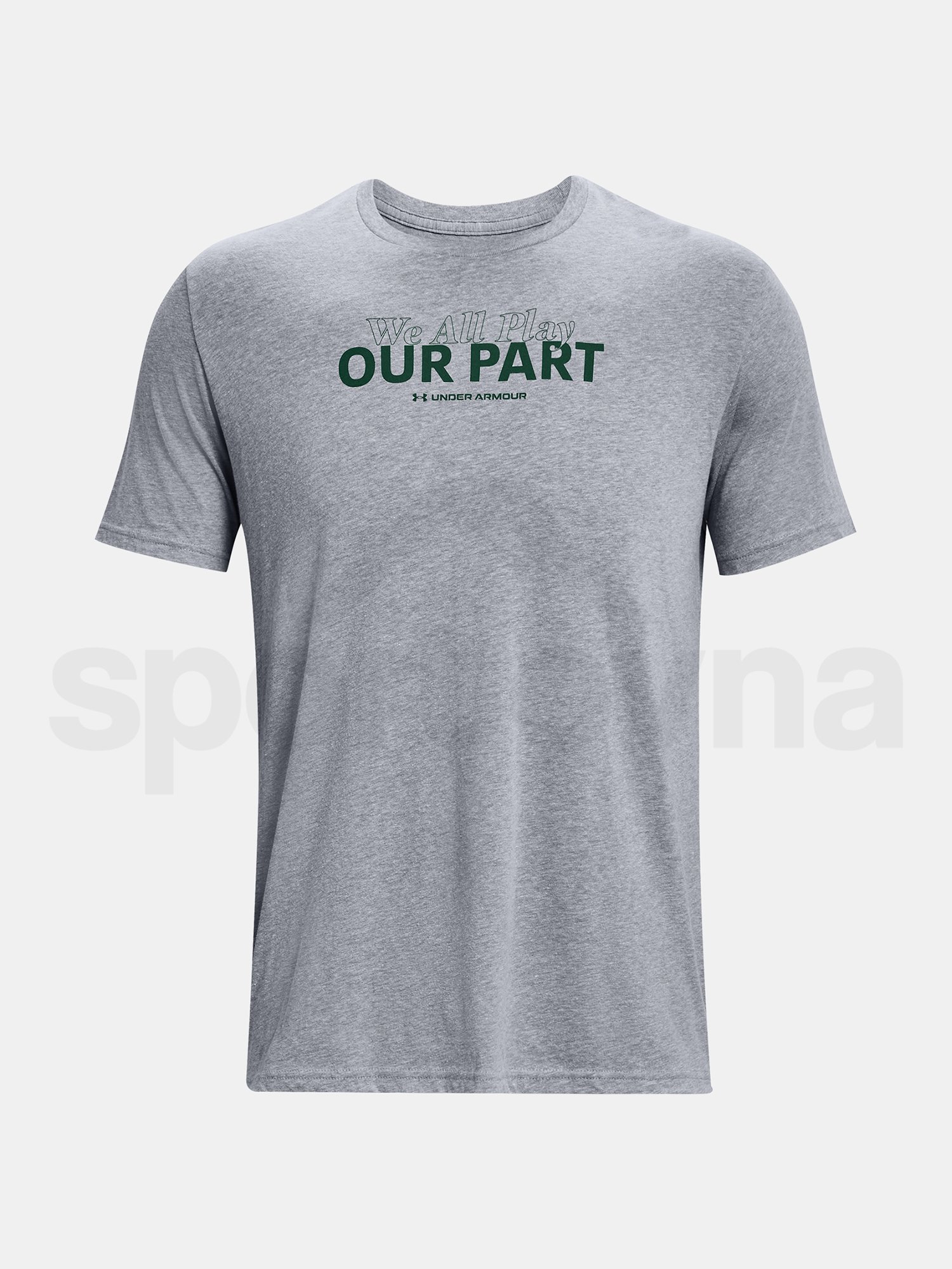 Tričko Under Armour UA WE ALL PLAY OUR PART SS-GRY