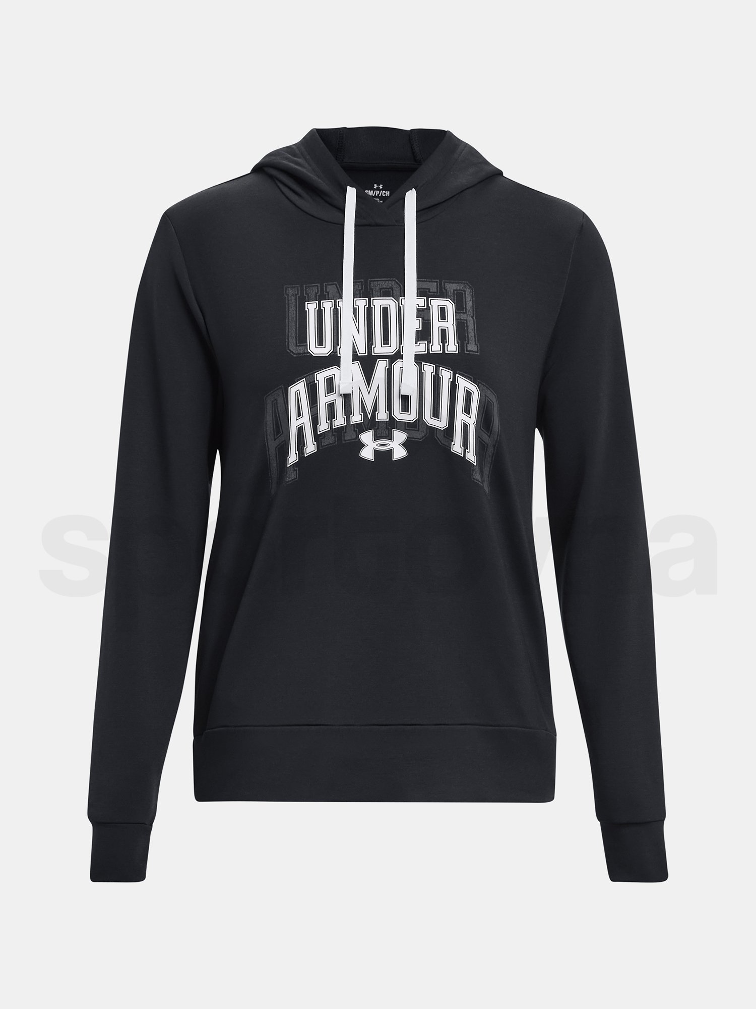Mikina Under Armour UA Rival Terry Graphic Hdy-BLK