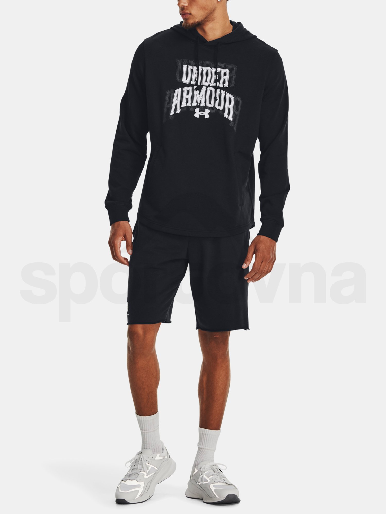 Mikina Under Armour UA Rival Terry Graphic HD-BLK