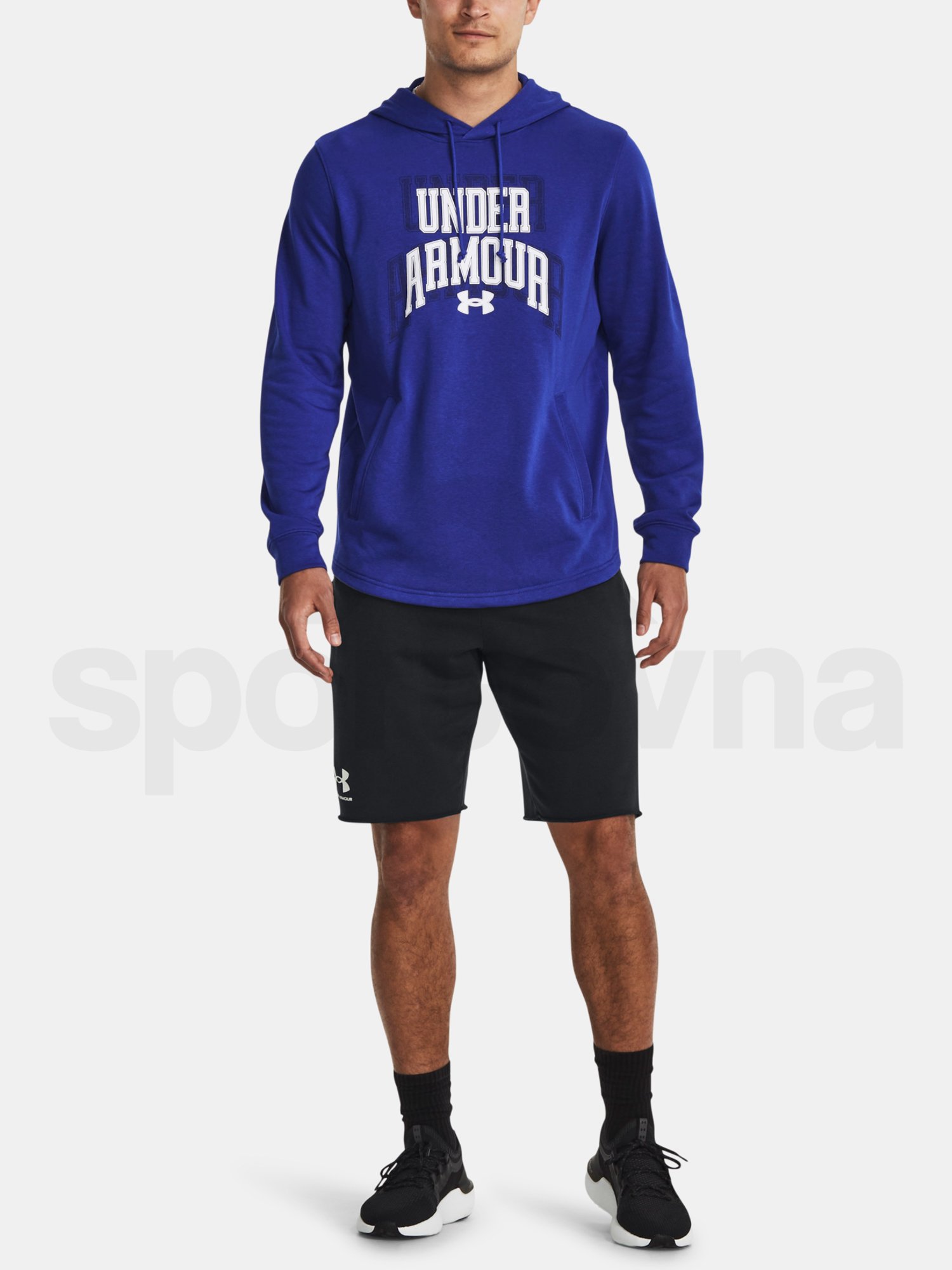 Mikina Under Armour UA Rival Terry Graphic HD-BLU