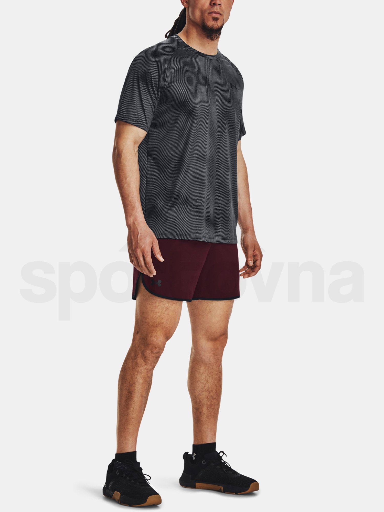 Kraťasy Under Armour UA HIIT Woven 6in Shorts-MRN