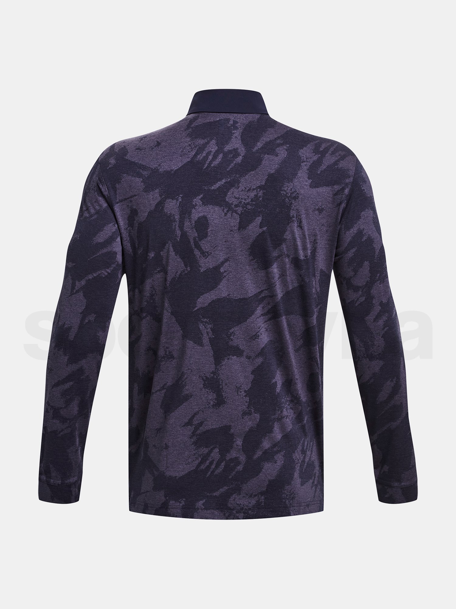 Tričko Under Armour UA Playoff Jacquard LS Polo - modrá