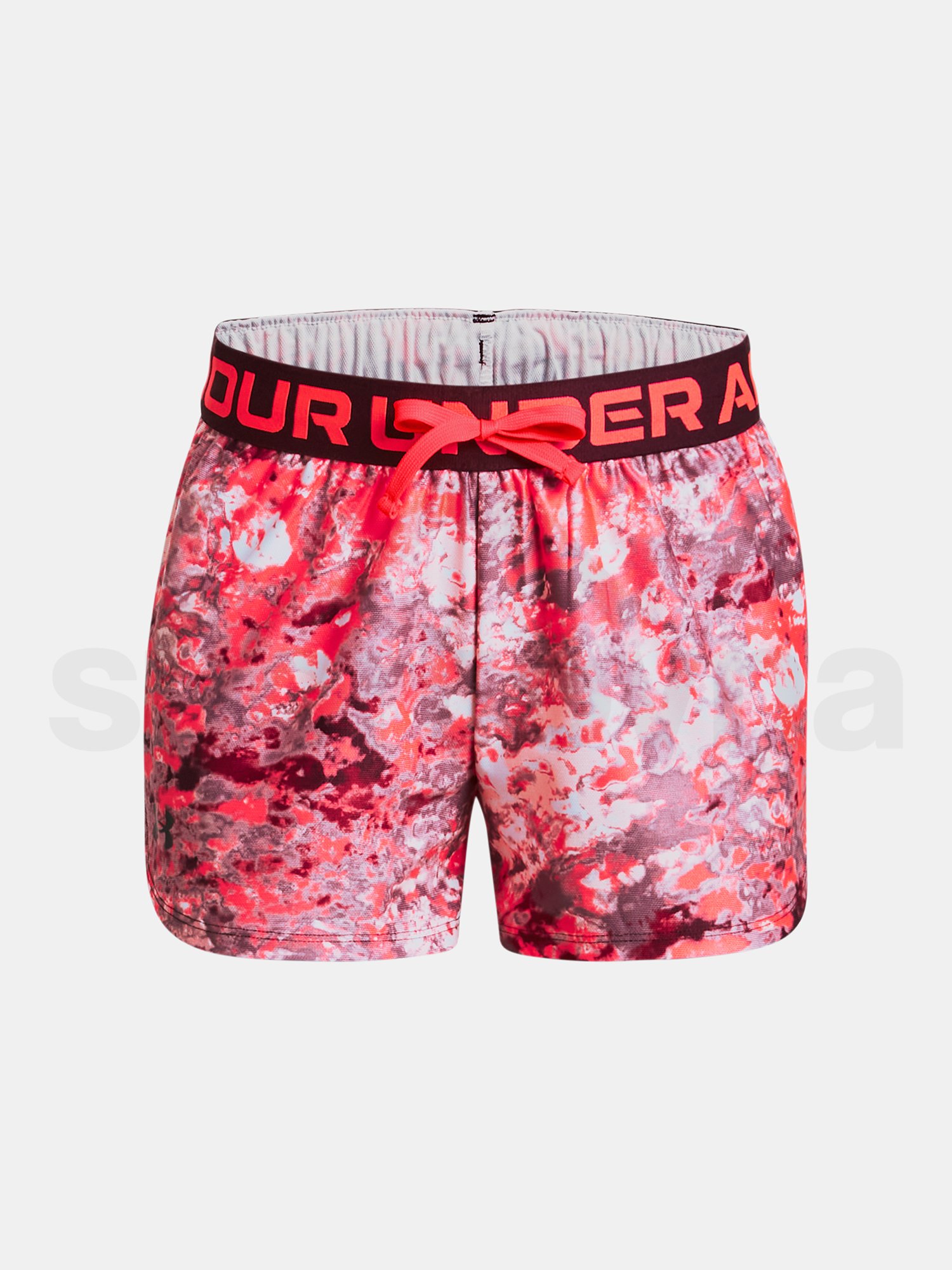 Kraťasy Under Armour Play Up Printed Shorts-RED