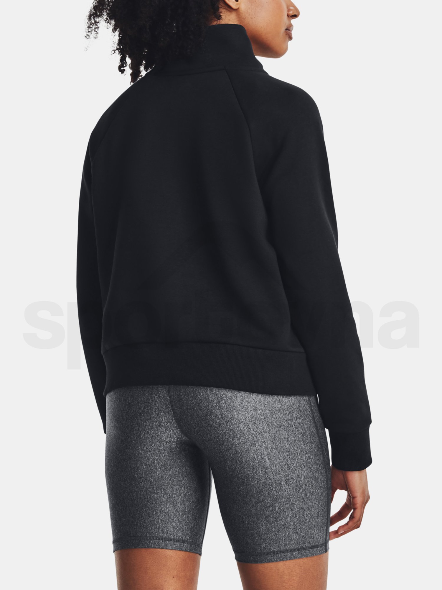 Mikina Under Armour UA Rival Fleece HZ - čierna