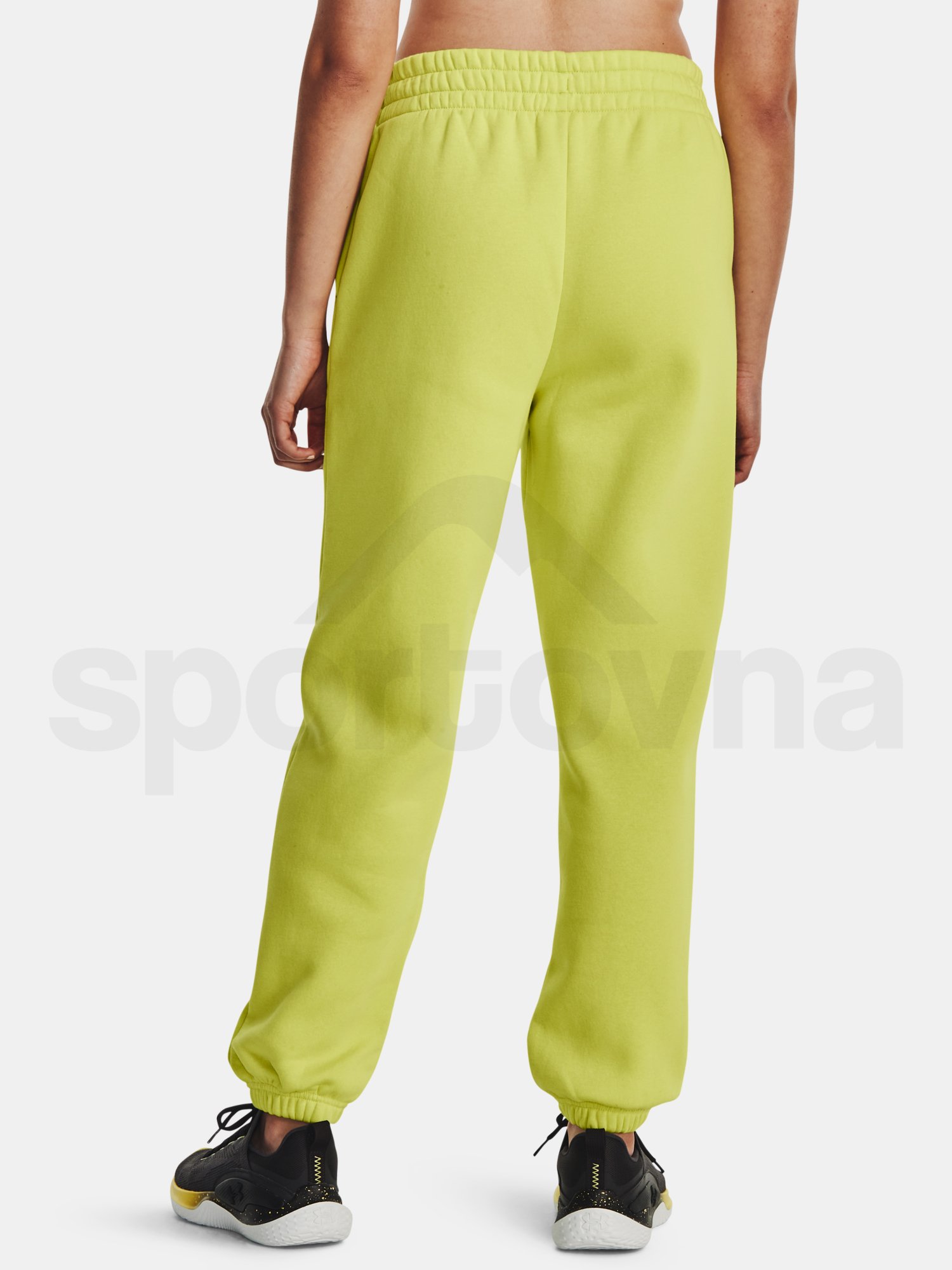 Tepláky Under Armour Essential Fleece Joggers W - žltá