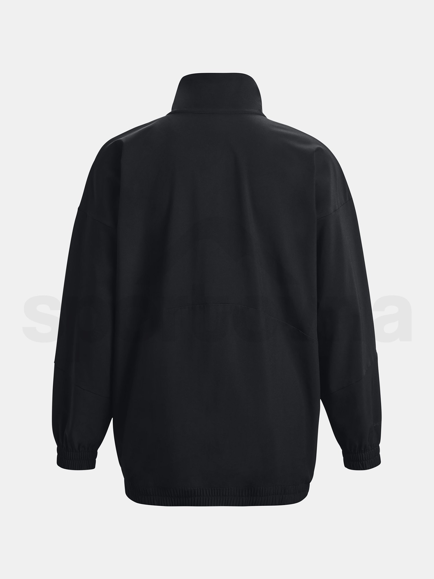 Bunda Under Armour Woven FZ Oversized Jacket W - černá